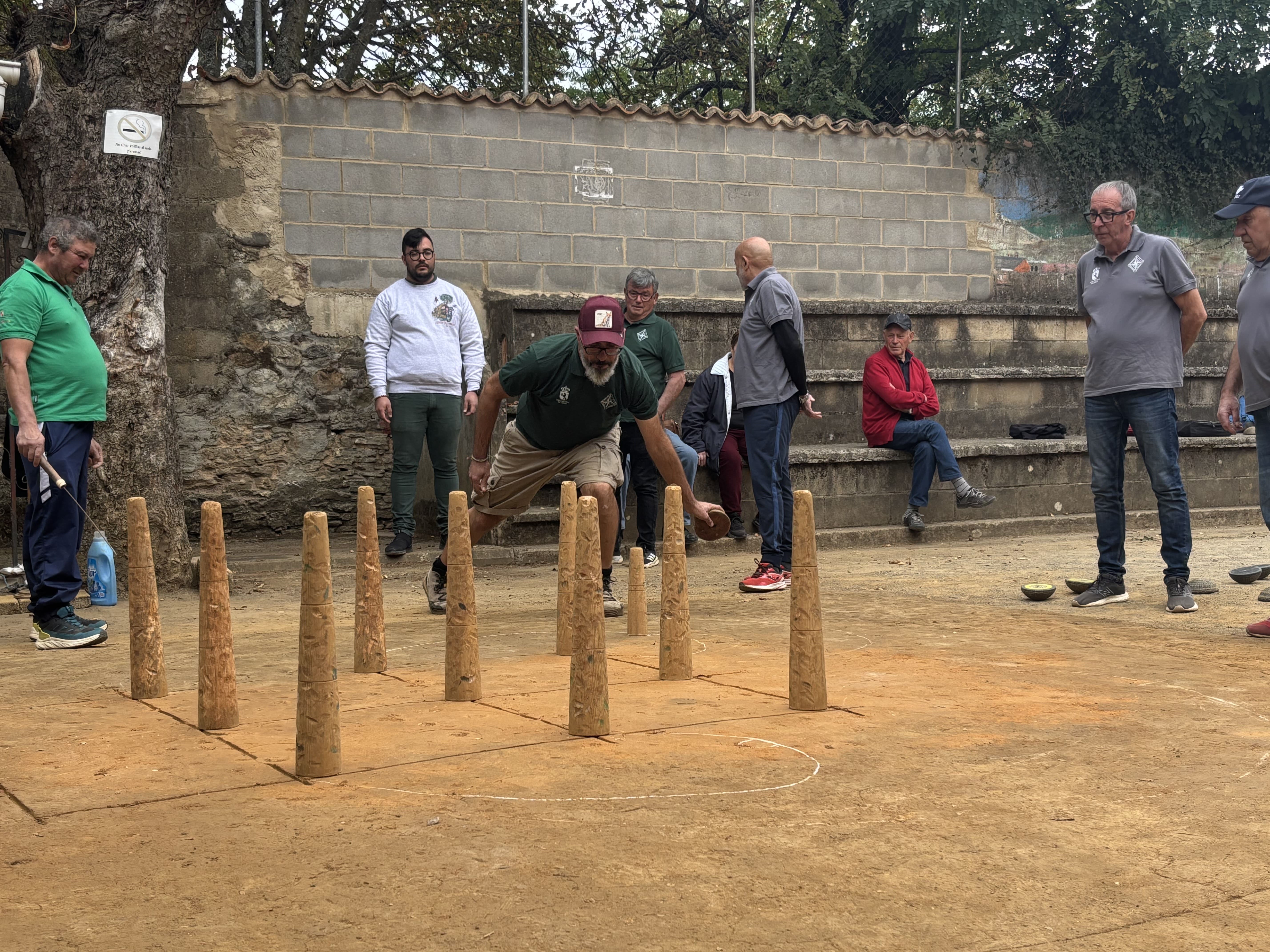 Uno de los momentos de la competición en Cistierna en la primera jornada. LNC