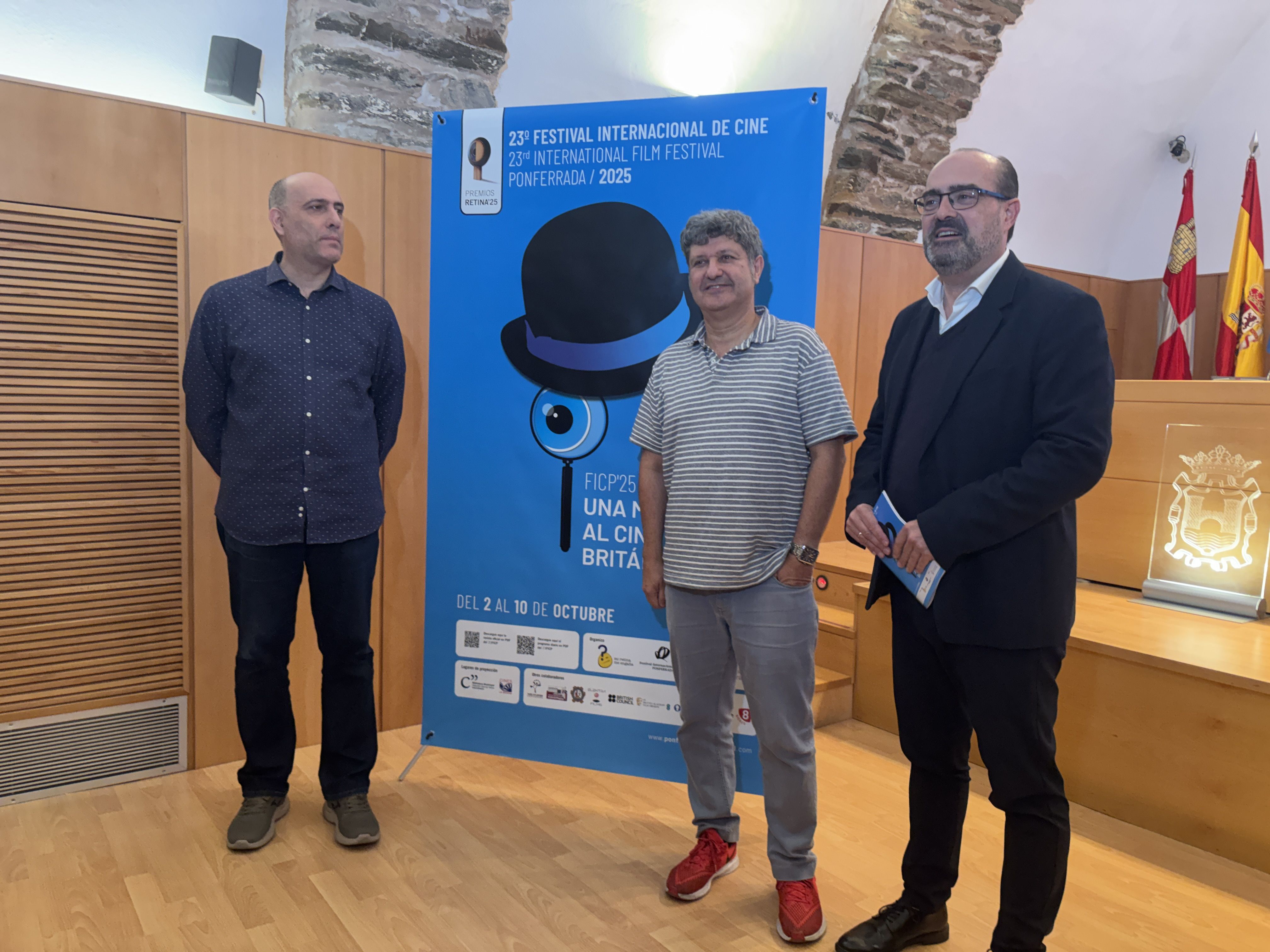 Presentación del Festival Internacional de Cine de Ponferrada. | JAVIER FERNÁNDEZ