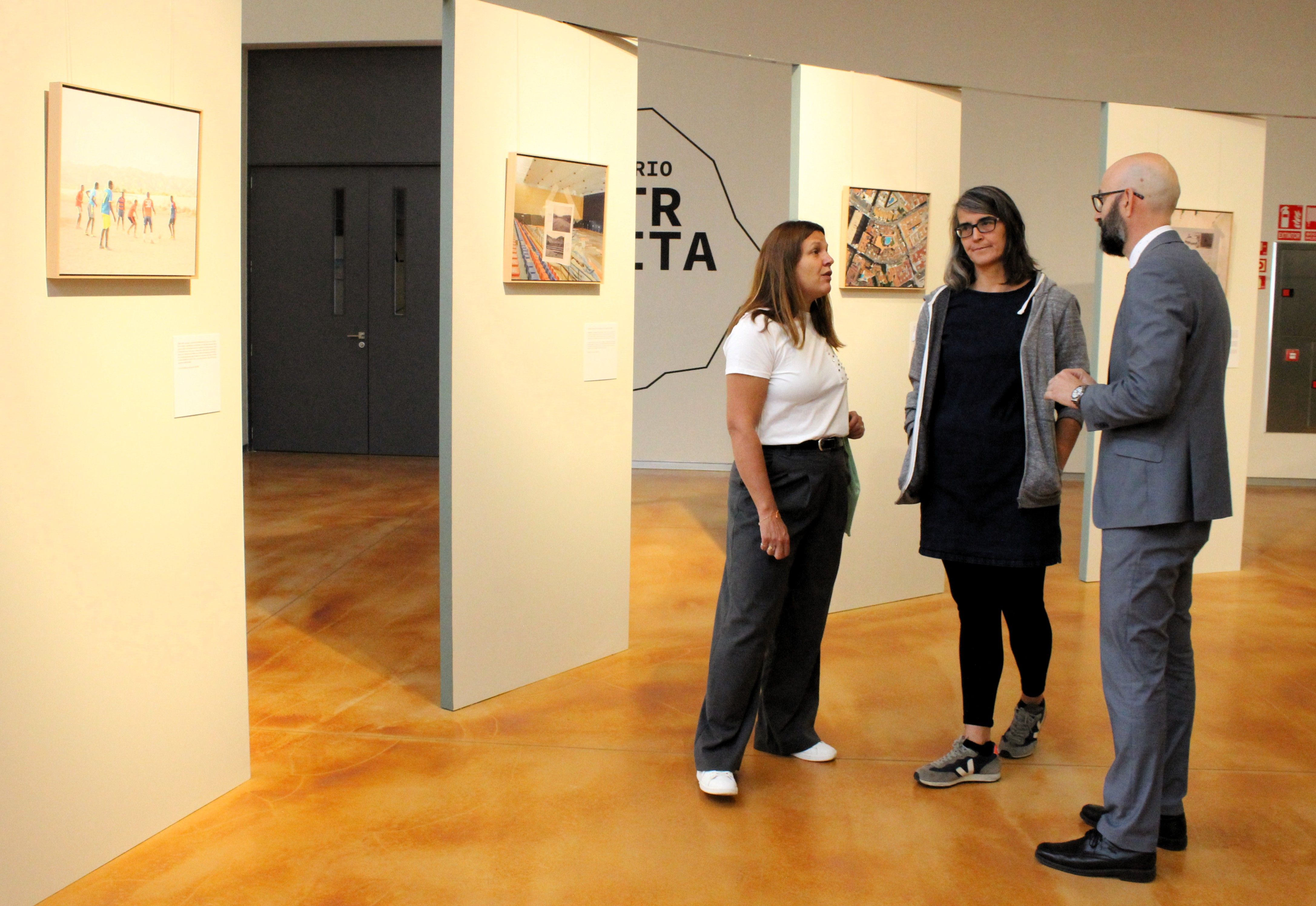 Presentación de la exposición 'Eroding Franco'.