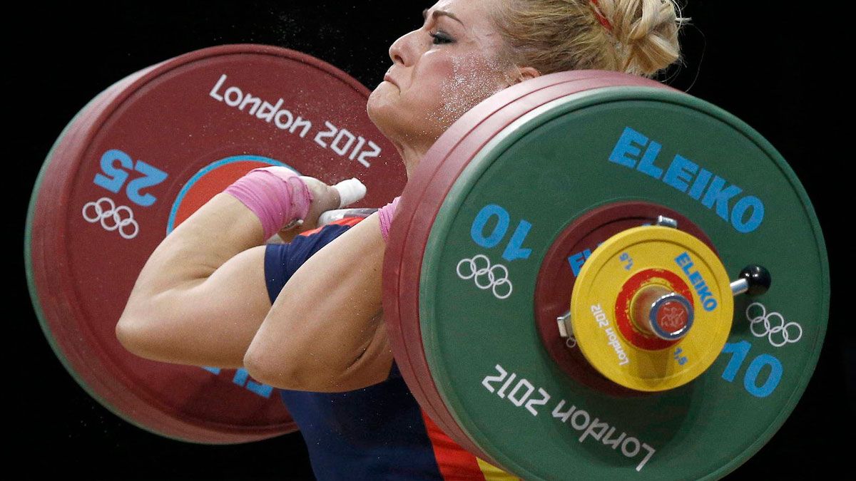 Lidia Valentín durante los Juegos de Londres, en los que a falta de confirmación oficial logró el oro cuatro años después de su disputa. | EFE