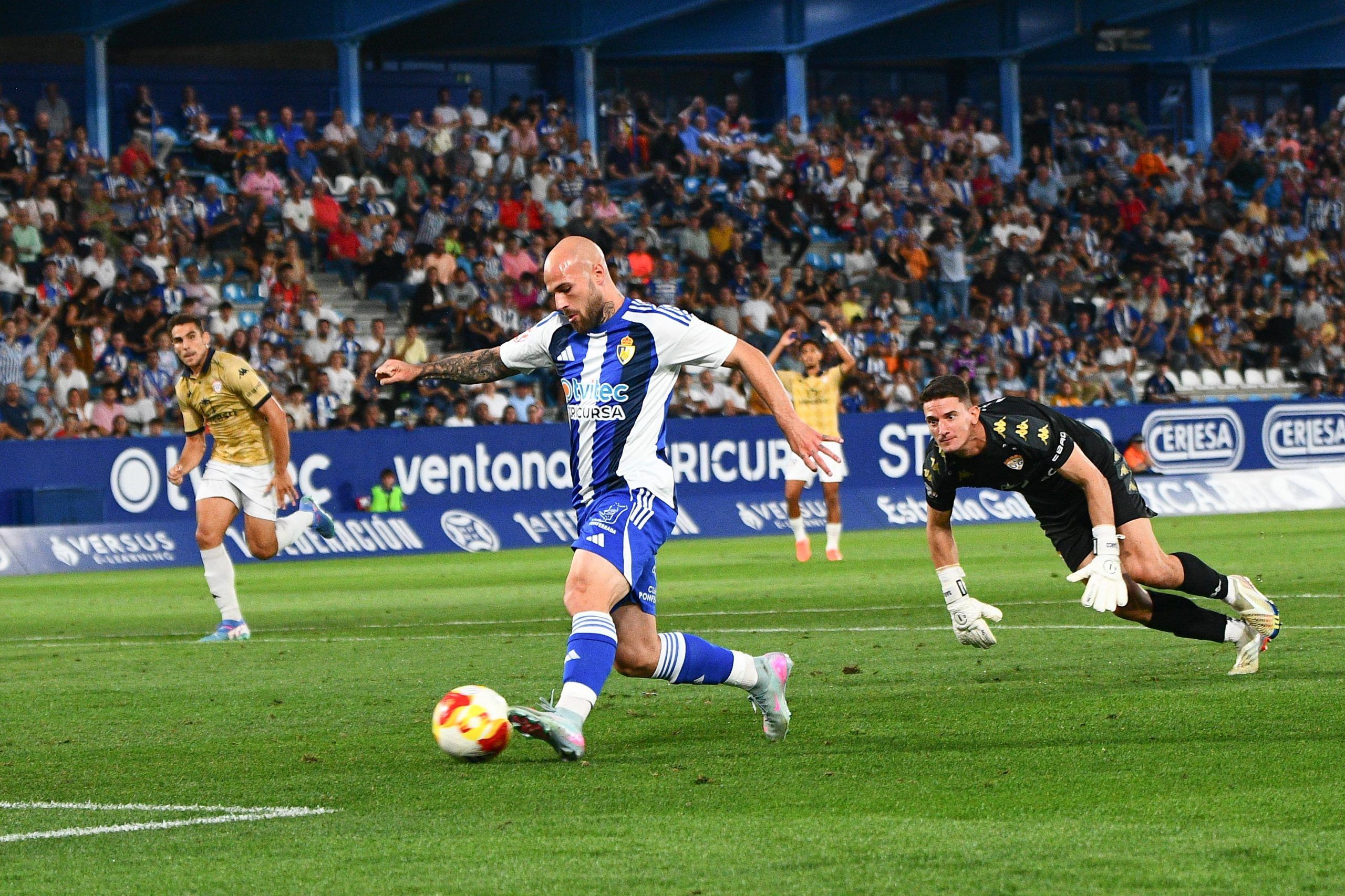 Sergio Benito y Cortés formaron la punta de ataque por primera vez en la temporada. QUINITO  EBD