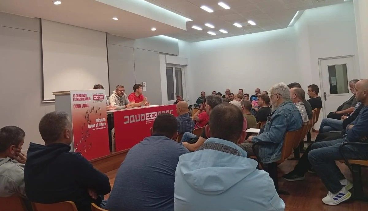 Asamblea de CCOO Industria. | L.N.C.