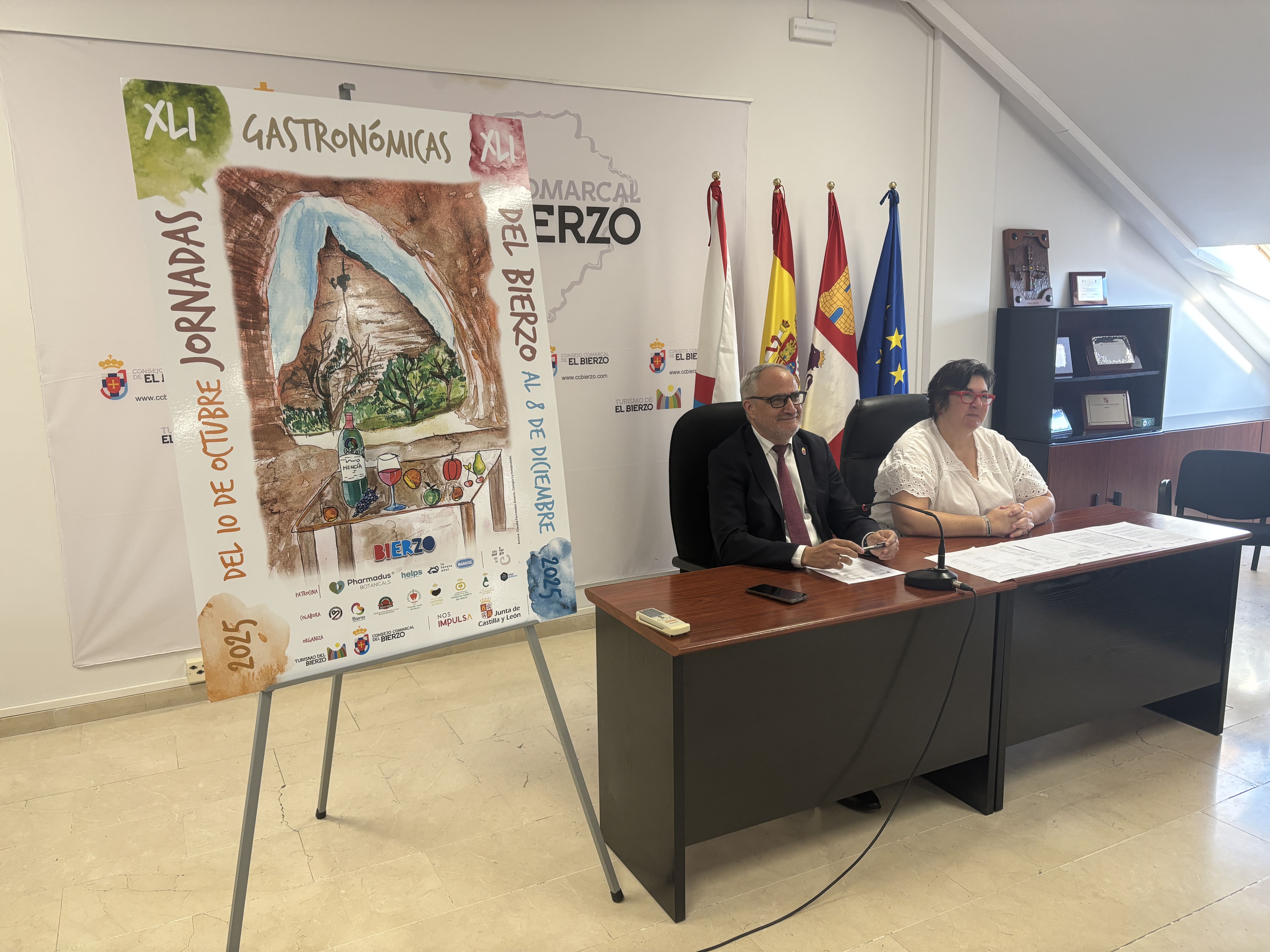 Presentación de las XLI Jornadas Gastronómicas del Bierzo. | JAVIER FERNÁNDEZ Presentación de las XLI Jornadas Gastronómicas del Bierzo. | JAVIER FERNÁNDEZ