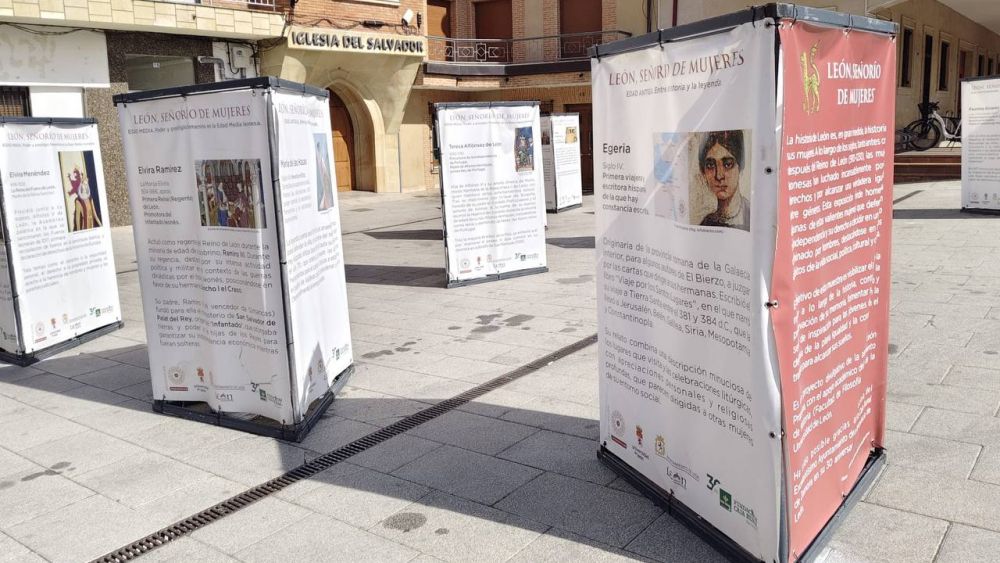 Algunos de los paneles que componen la muestra. | L.N.C. Algunos de los paneles que componen la muestra. | L.N.C.