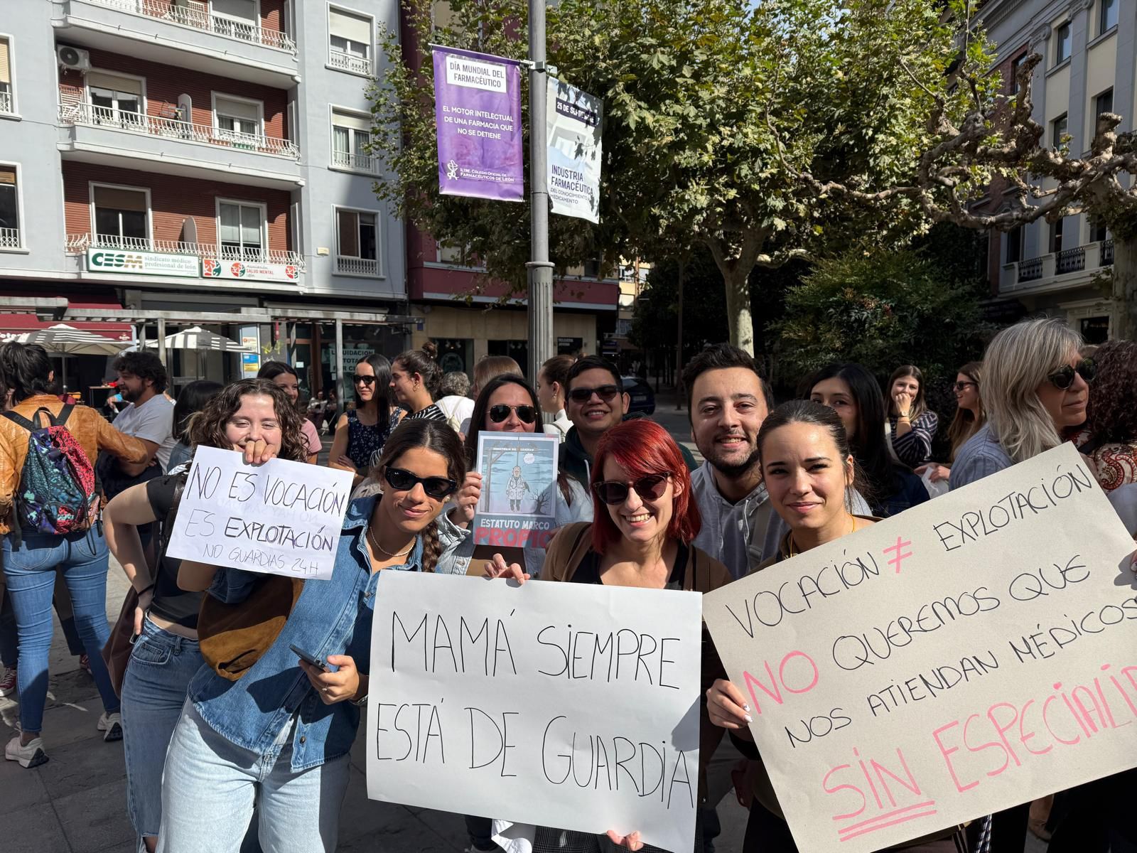 medicos huelga león