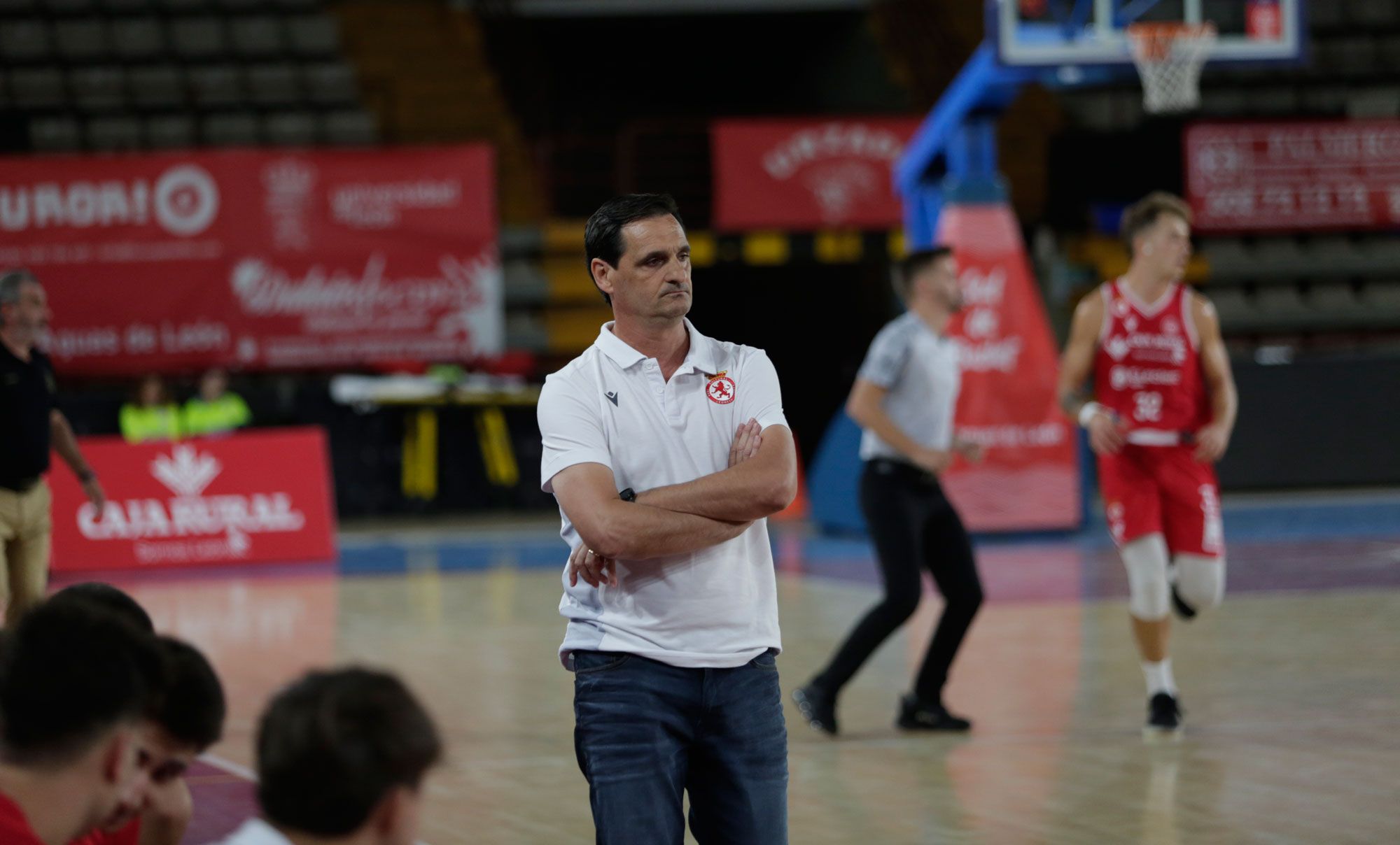 Castillo, durante el choque de Copa frente al Gijón. | FERNANDO OTERO
