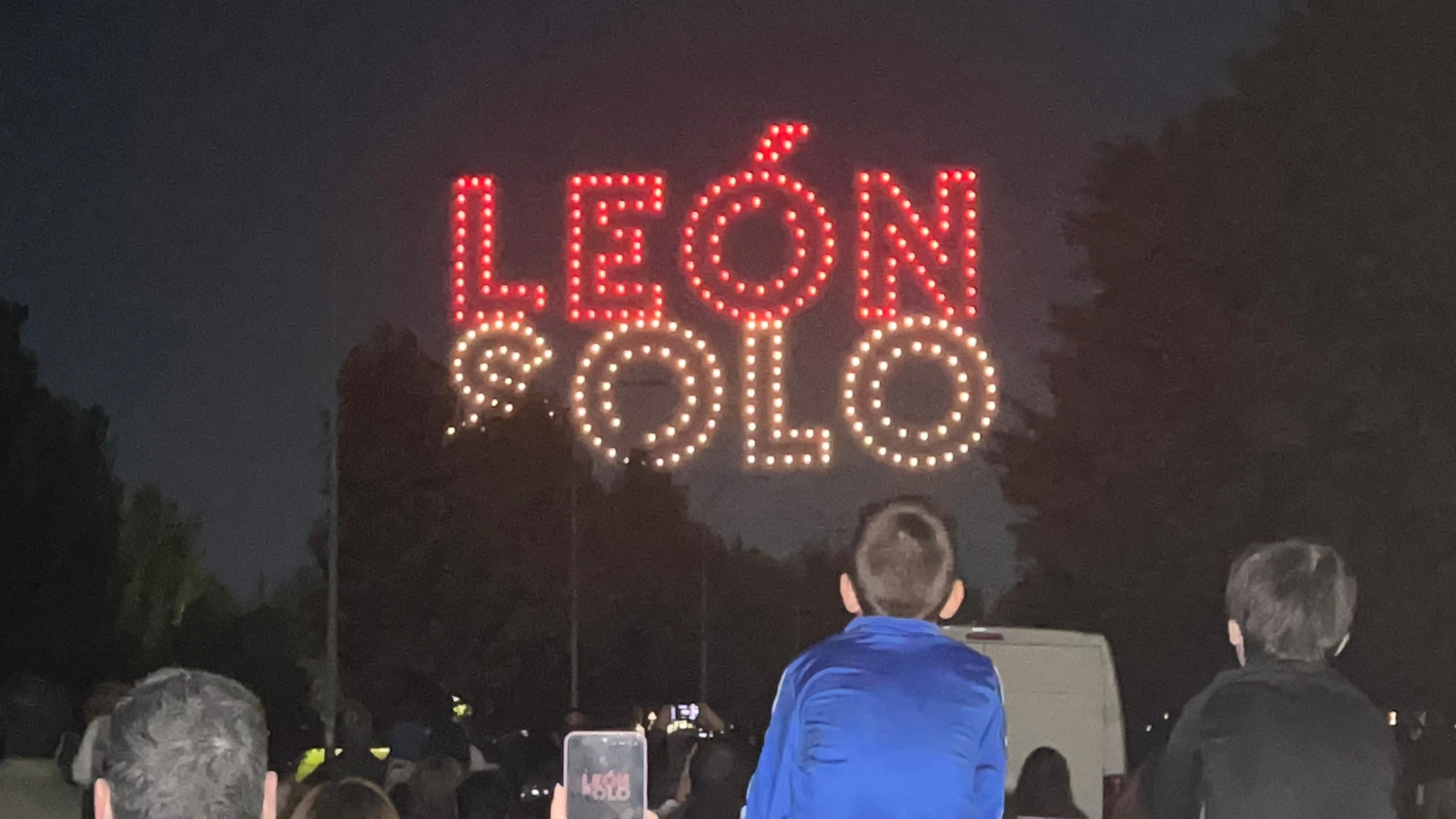 Espectáculo de drones de San Froilán en León