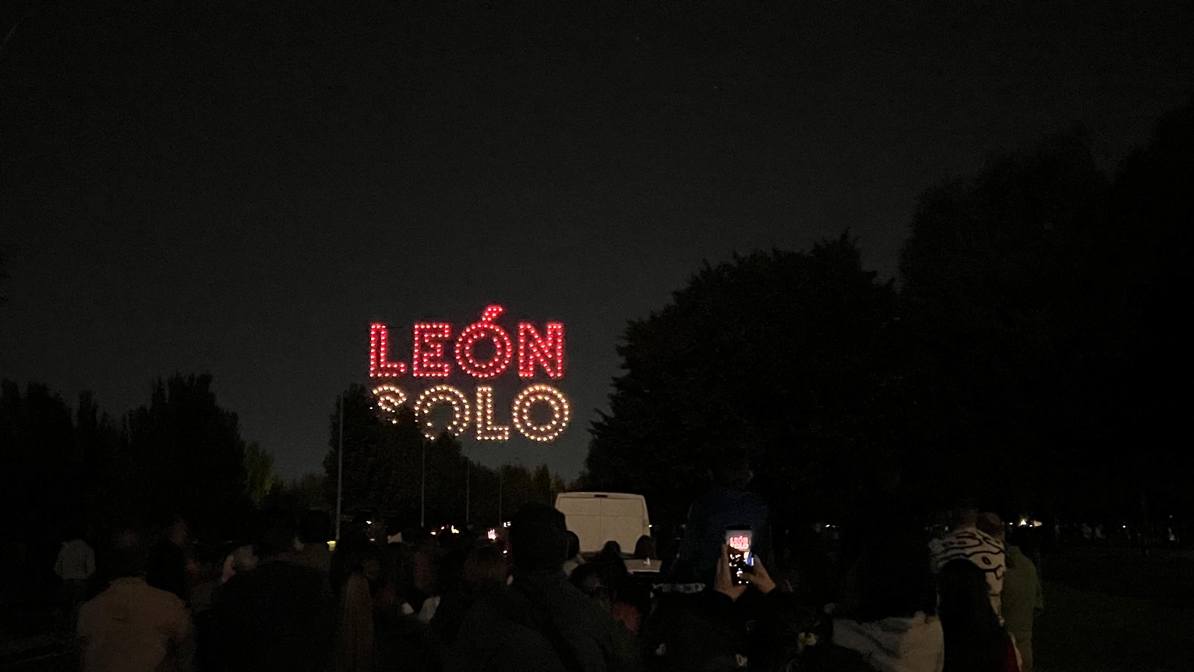 Espectáculo de drones de San Froilán en León