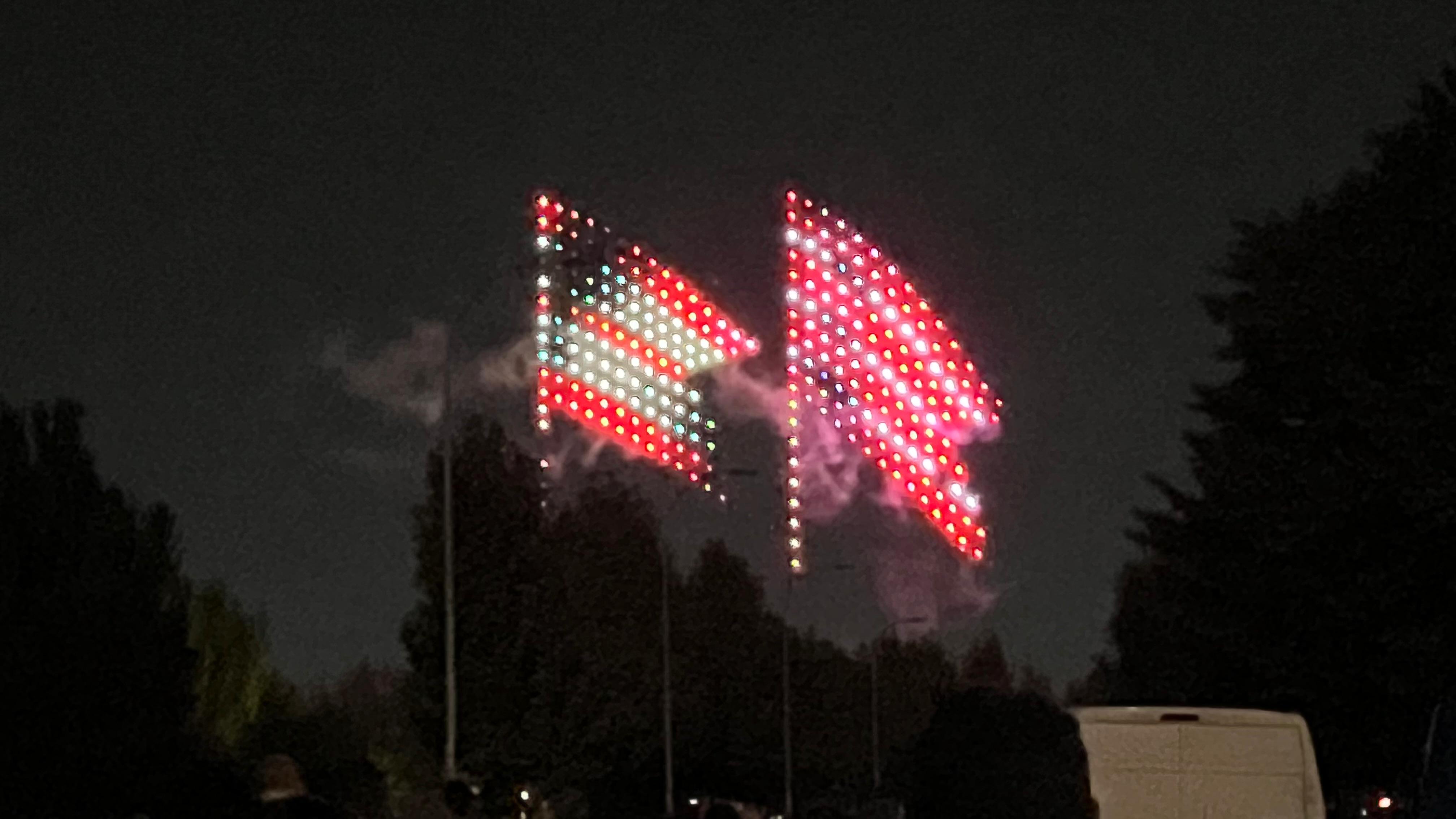 Espectáculo de drones de San Froilán en León