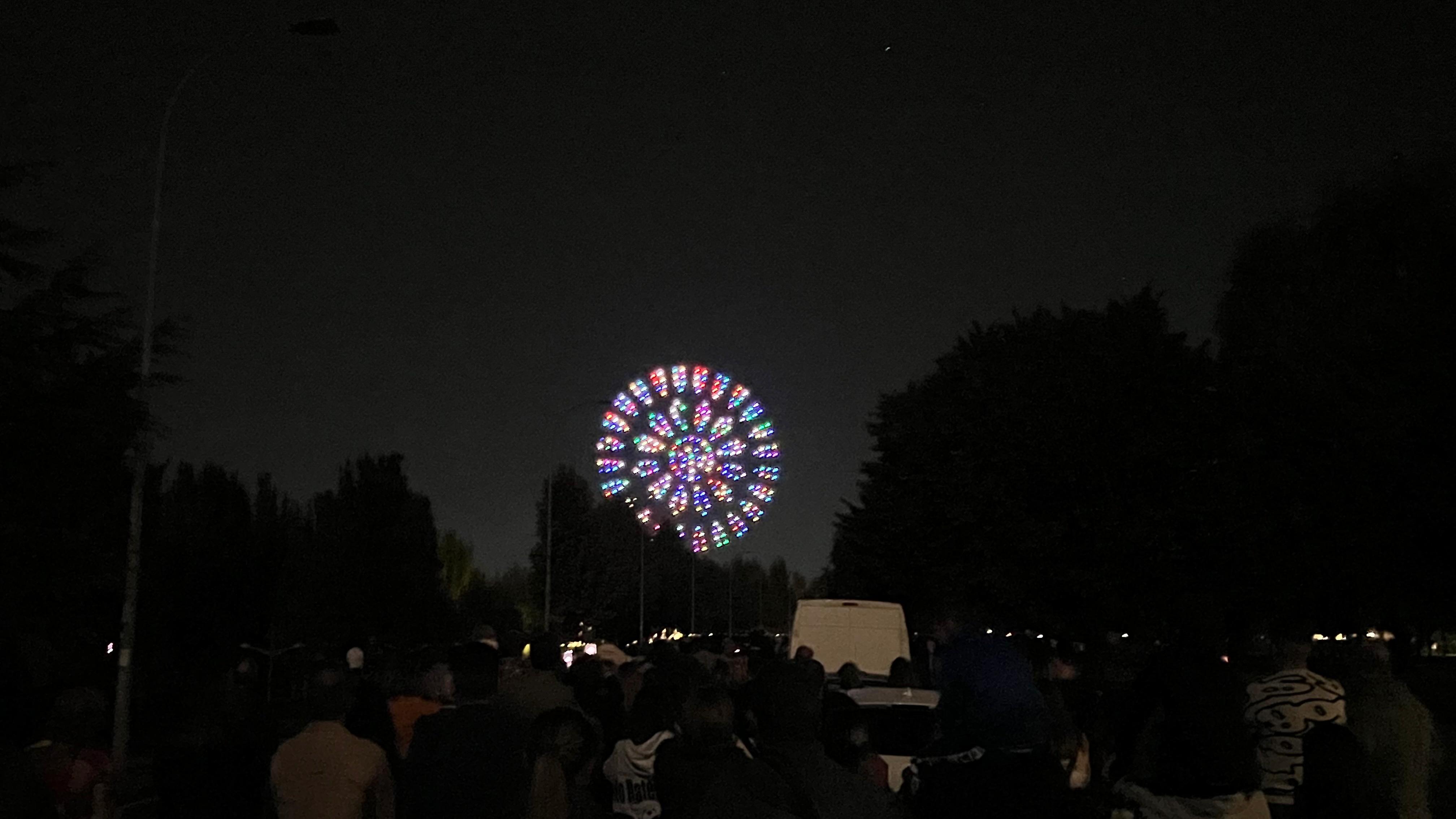Espectáculo de drones de San Froilán en León