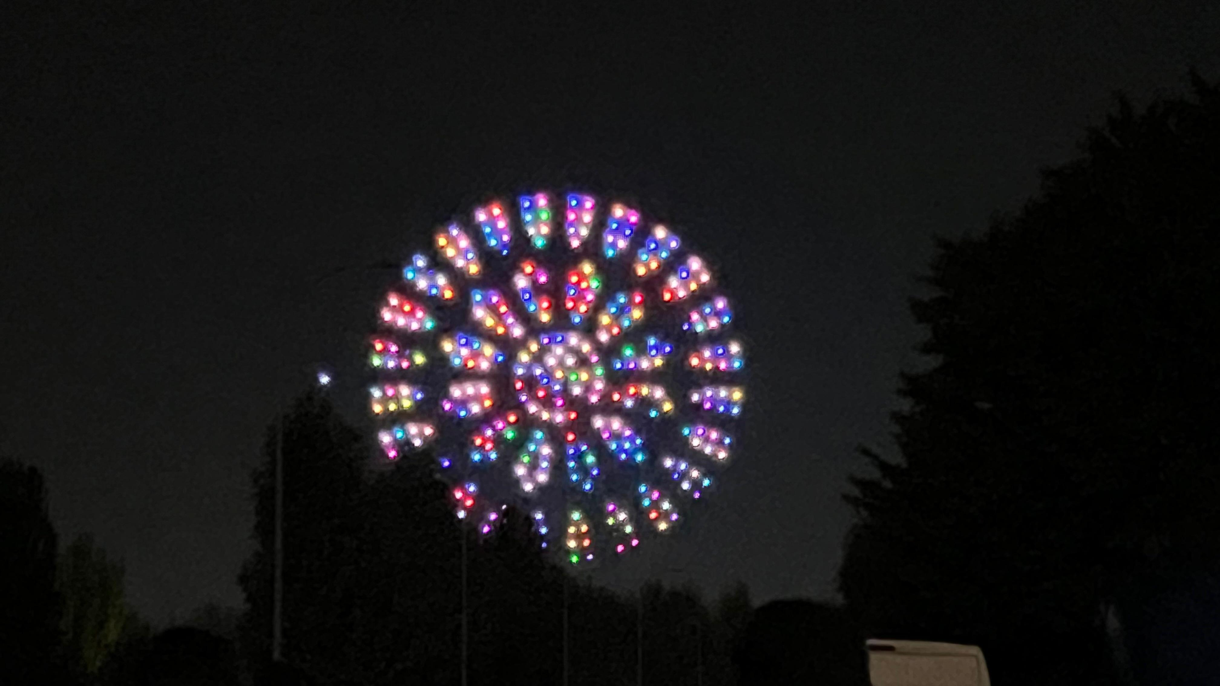 Espectáculo de drones de San Froilán en León