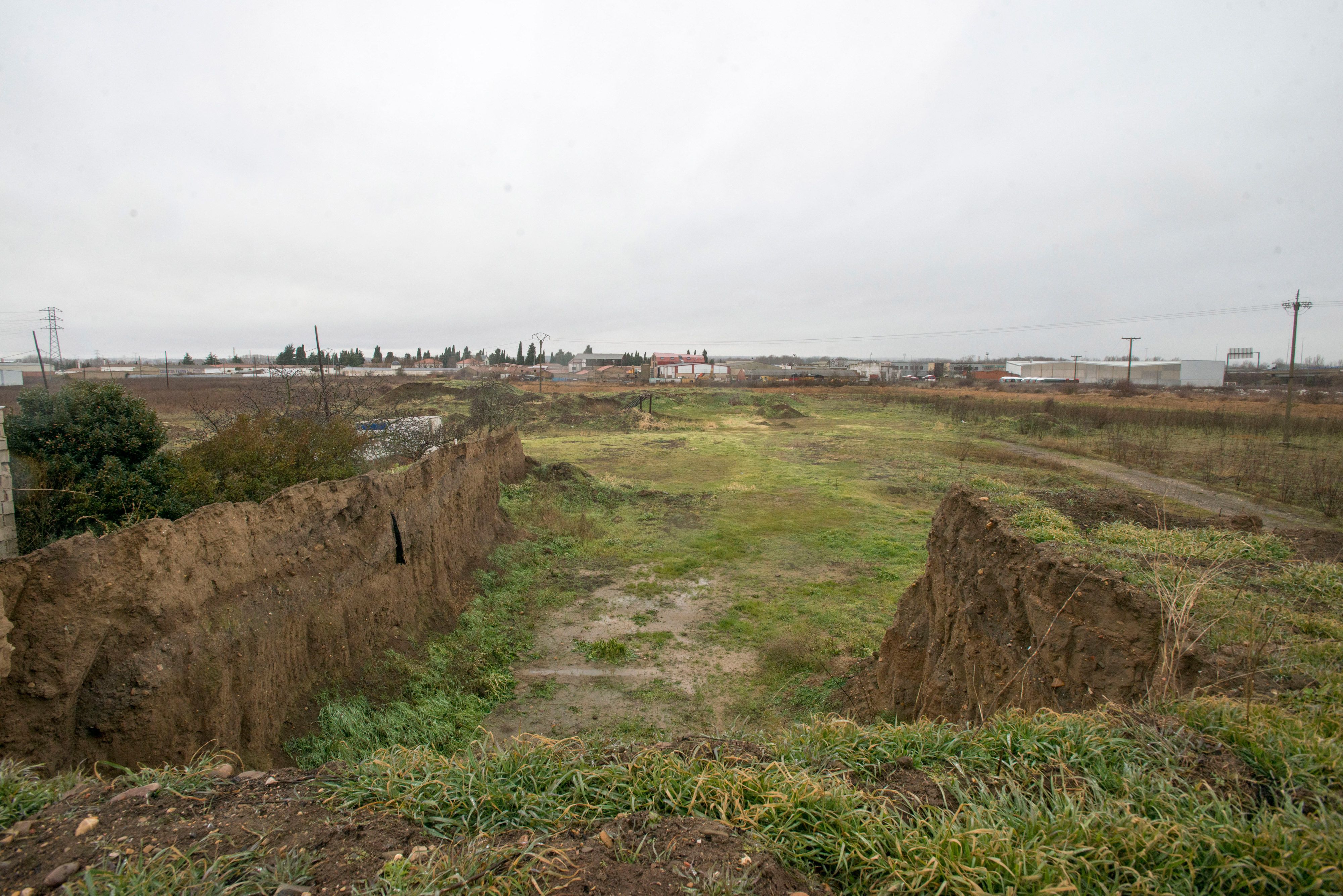 Terrenos que deben expropiarse para el desarrollo de las parcelas. | MAURICIO PEÑA Terrenos que deben expropiarse para el desarrollo de las parcelas. | MAURICIO PEÑA