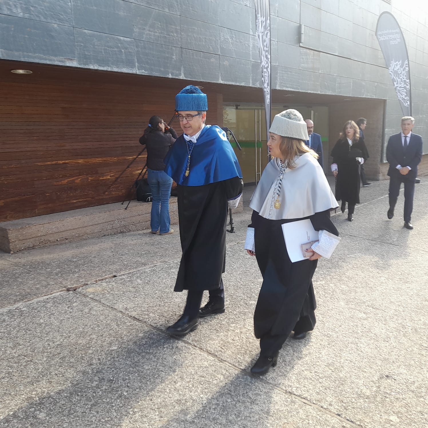 Inicio del curso en Ponferrada con la vicerrectora y la rectora de la ULE. | MAR IGLESIAS