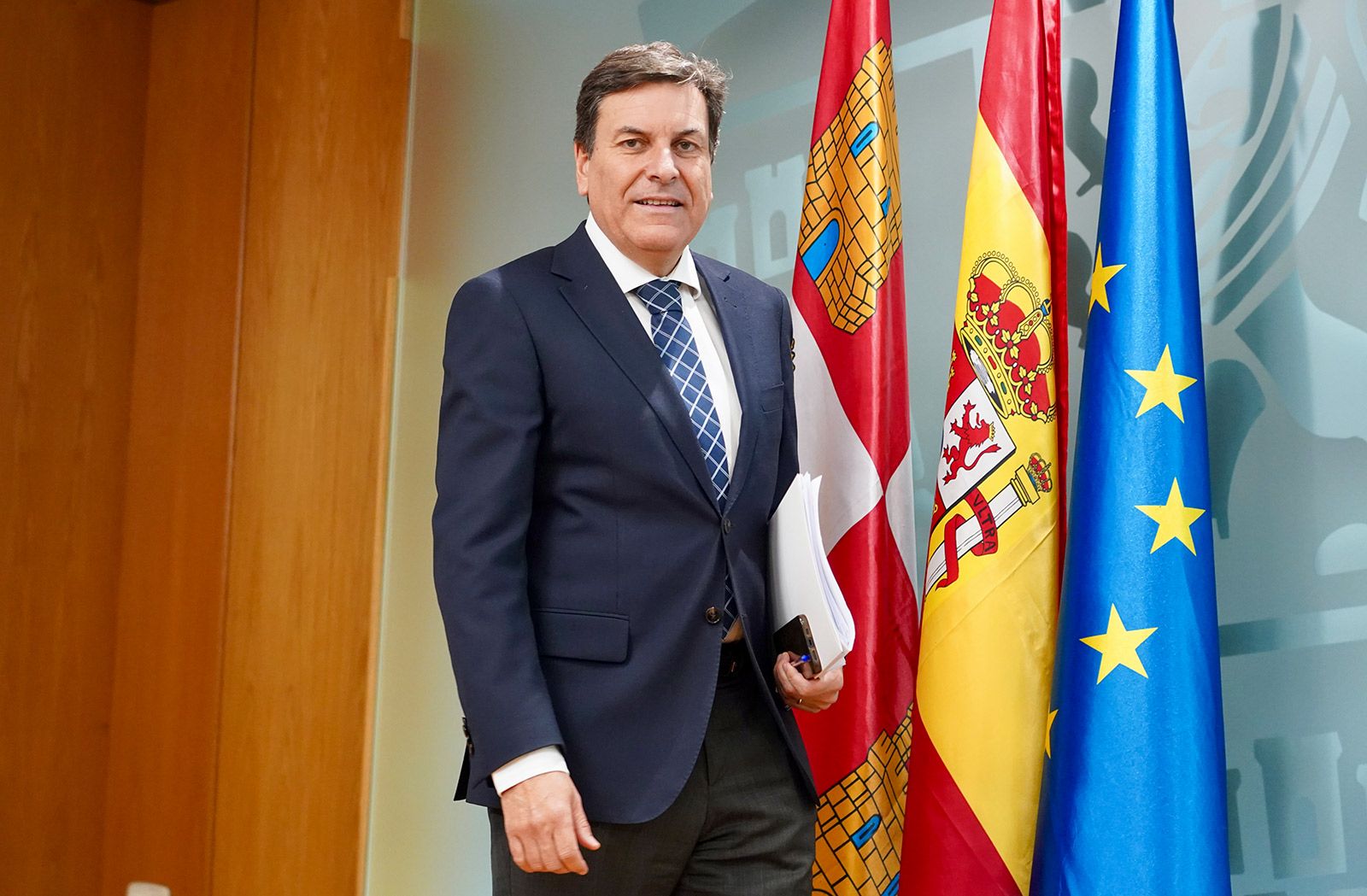 Carlos Fernández Carriedo, portavoz de la Junta de Castilla y León. | ICAL