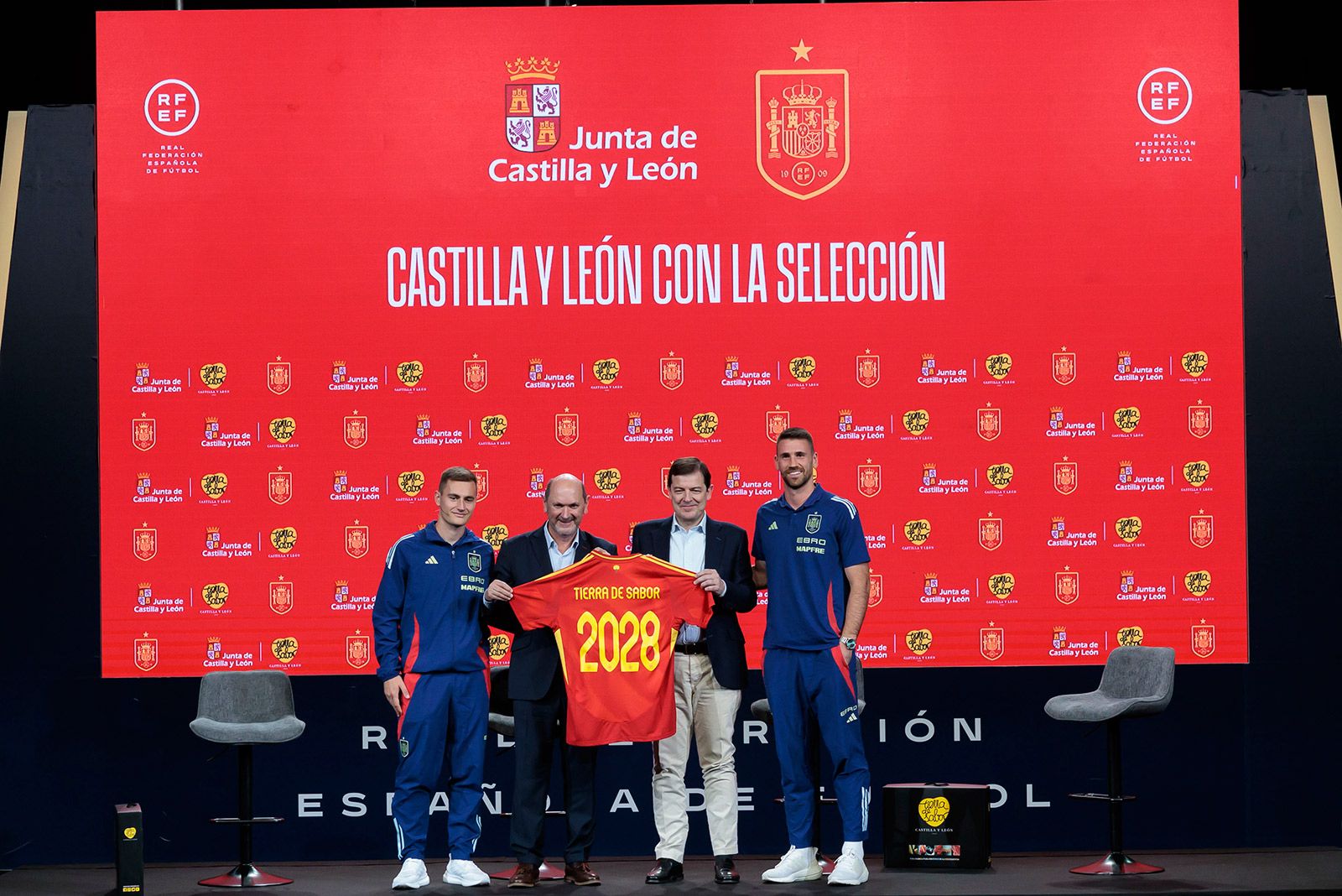 Un instante de la presentación del patrocinio