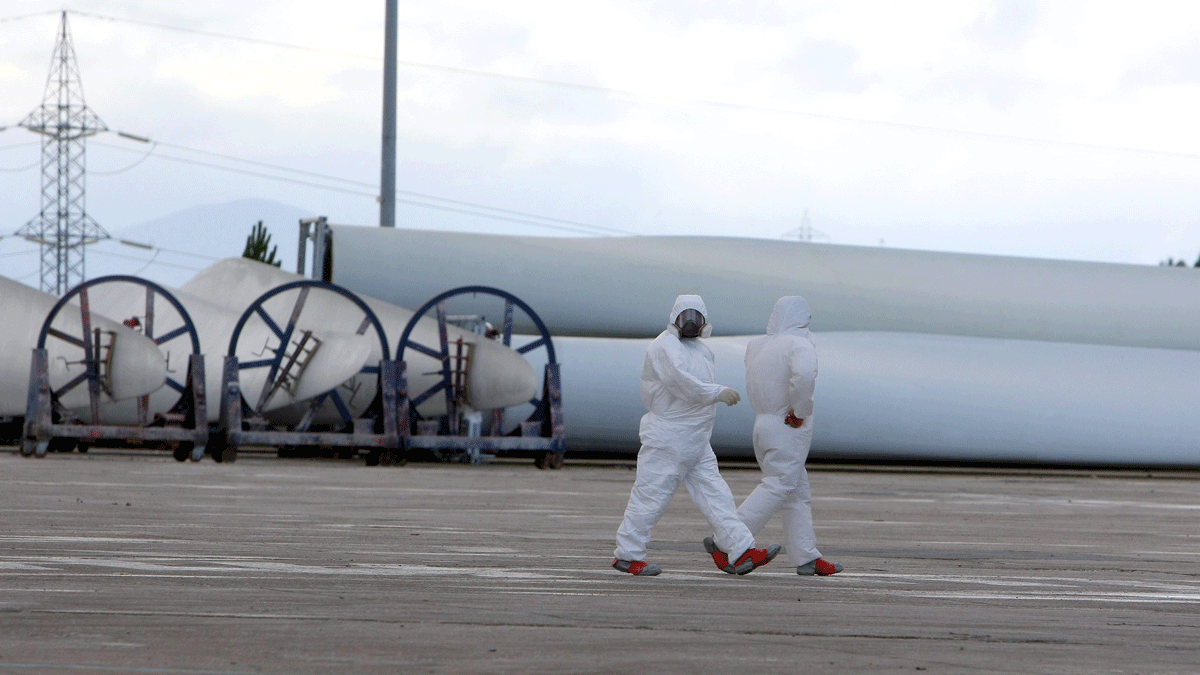 La empresa LM Wind Power, en una imagen de archivo. | César Sánchez (Ical)