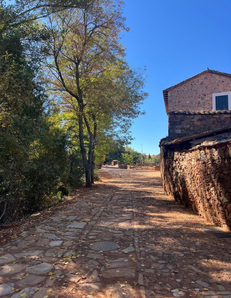 Castrillo de los Polvazares estrena la urbanización en sus vías de acceso. | L.N.C.