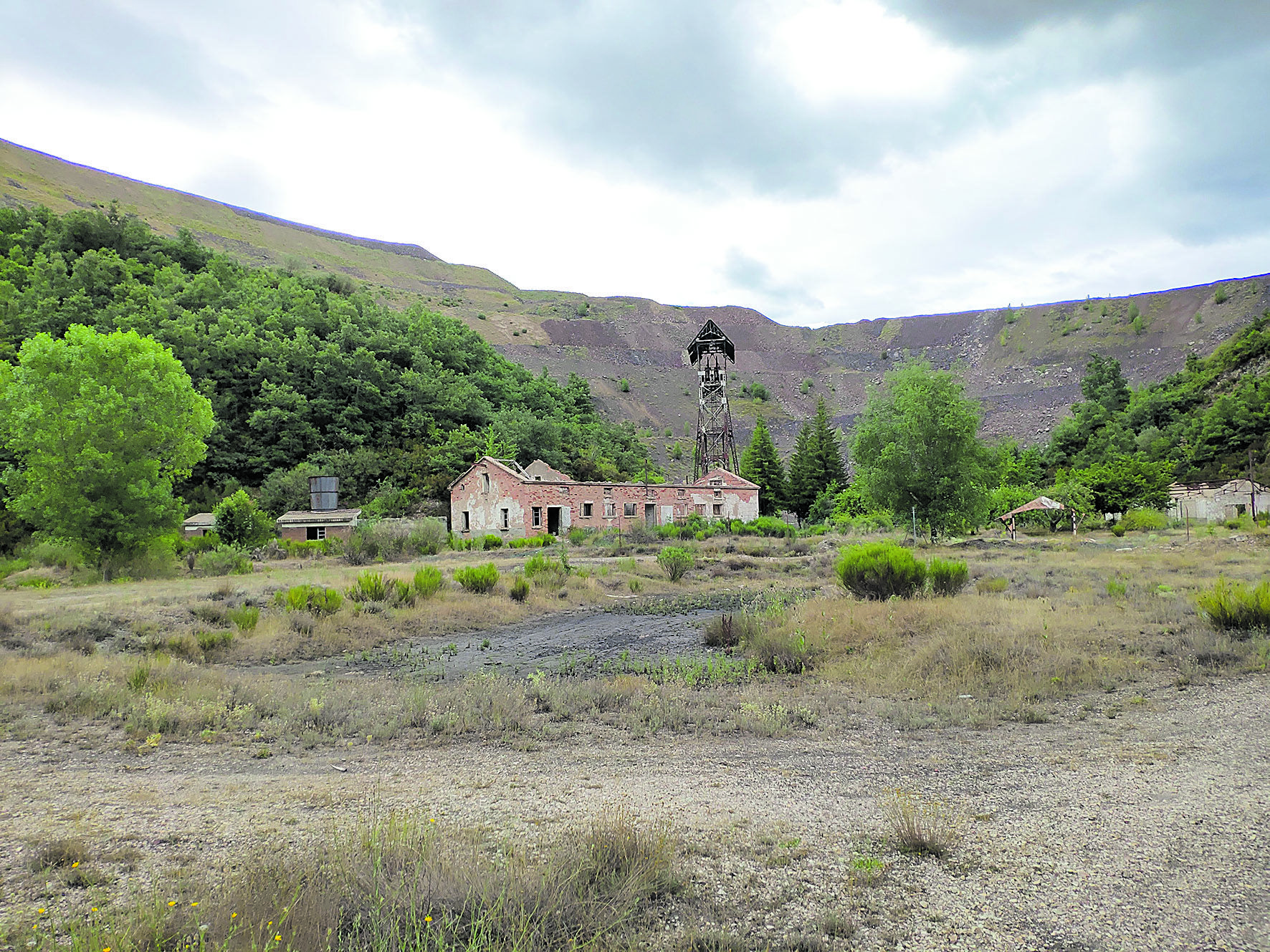 Explotación minera en la localidad leonesa de Ciñera de Gordón | L.N.C.