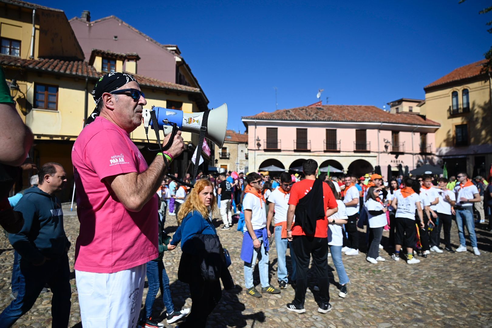 Celebración del Día de las Peñas en León. | SAÚL ARÉN