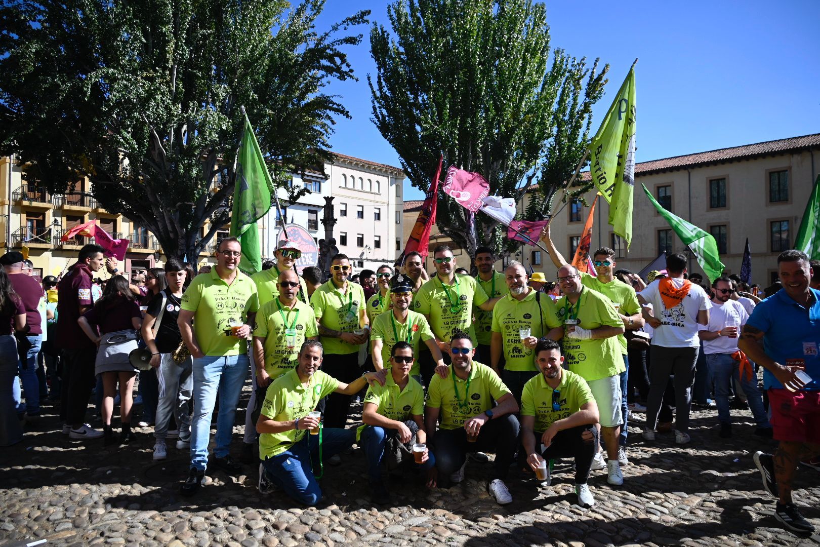 Celebración del Día de las Peñas en León. | SAÚL ARÉN