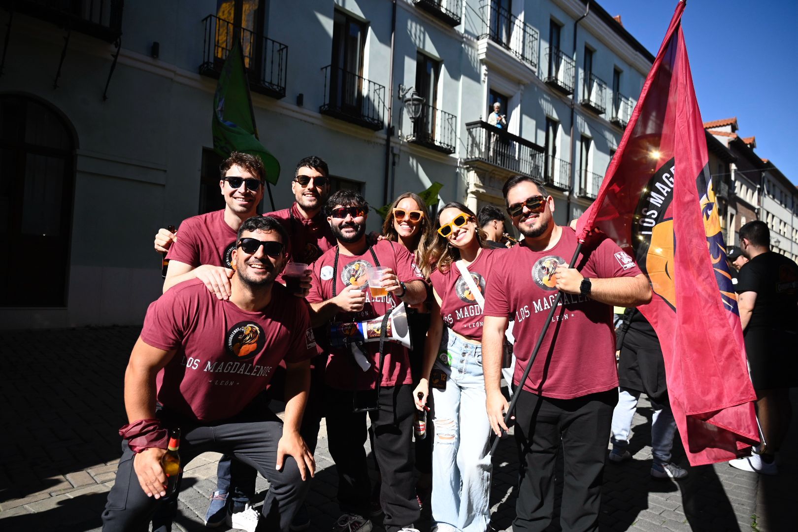 Celebración del Día de las Peñas en León. | SAÚL ARÉN