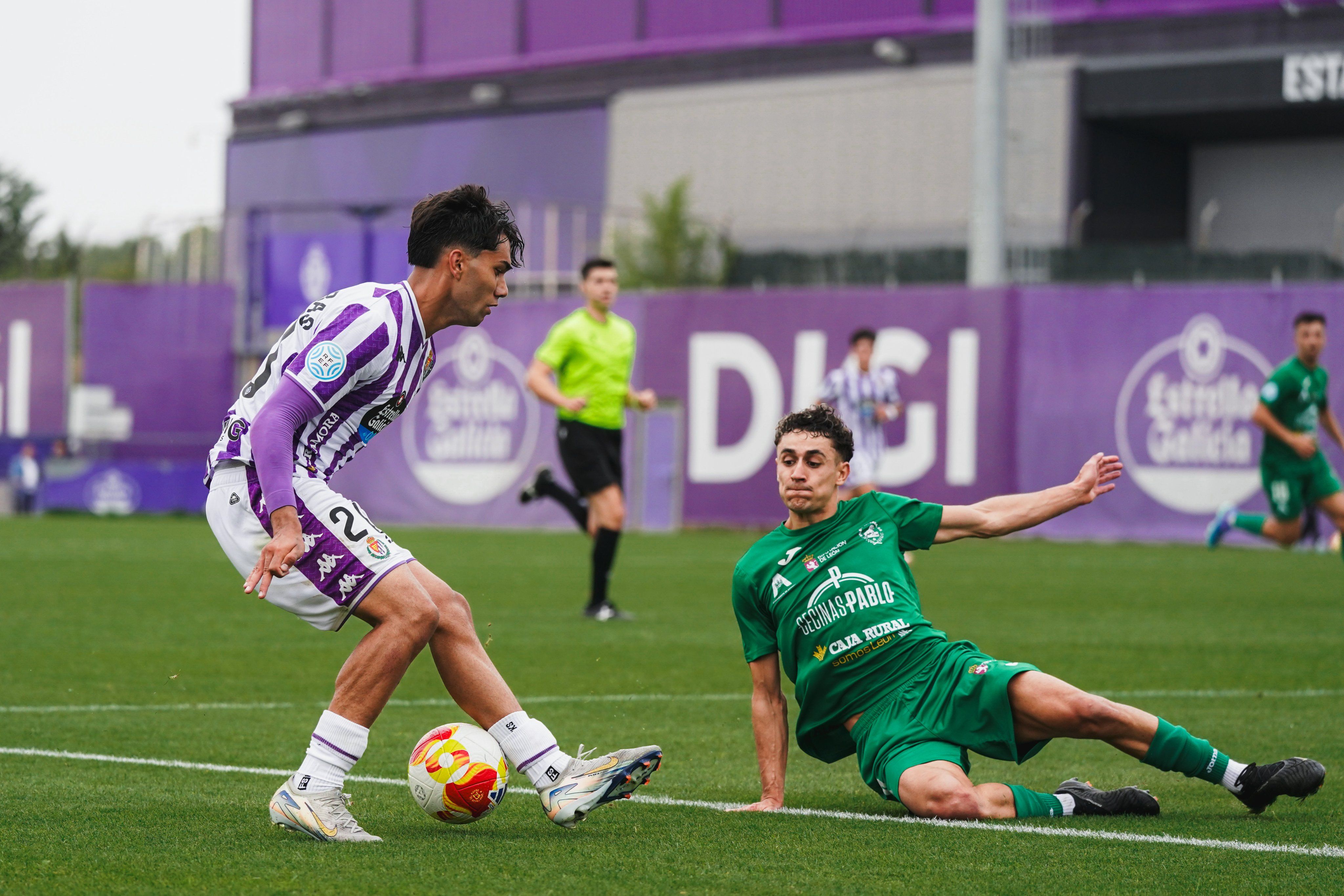 El Astorga buscará en Burgos su segunda victoria fuera de casa. REAL VALLADOLID
