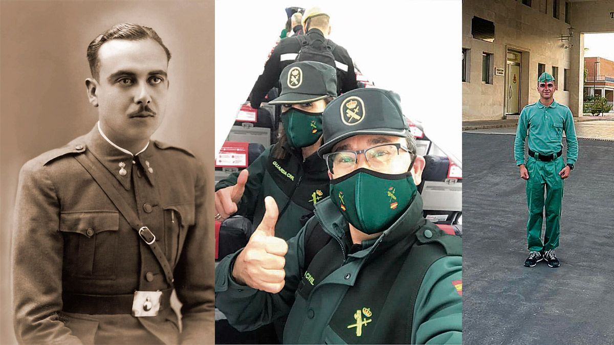 Feliciano Madera, primera generación; Ana Belén, tercera generación; y Rodrigo, cuarto generación. | L.N.C.