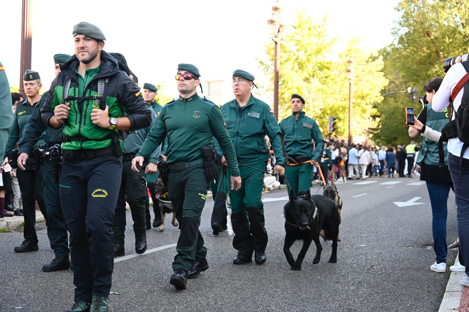 La Guardia Civil de León rinde honores a su patrona. | SAÚL ARÉN