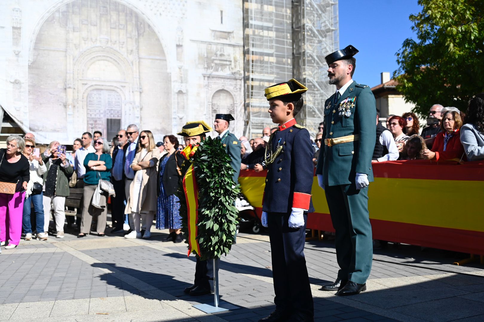 La Guardia Civil de León rinde honores a su patrona. | SAÚL ARÉN