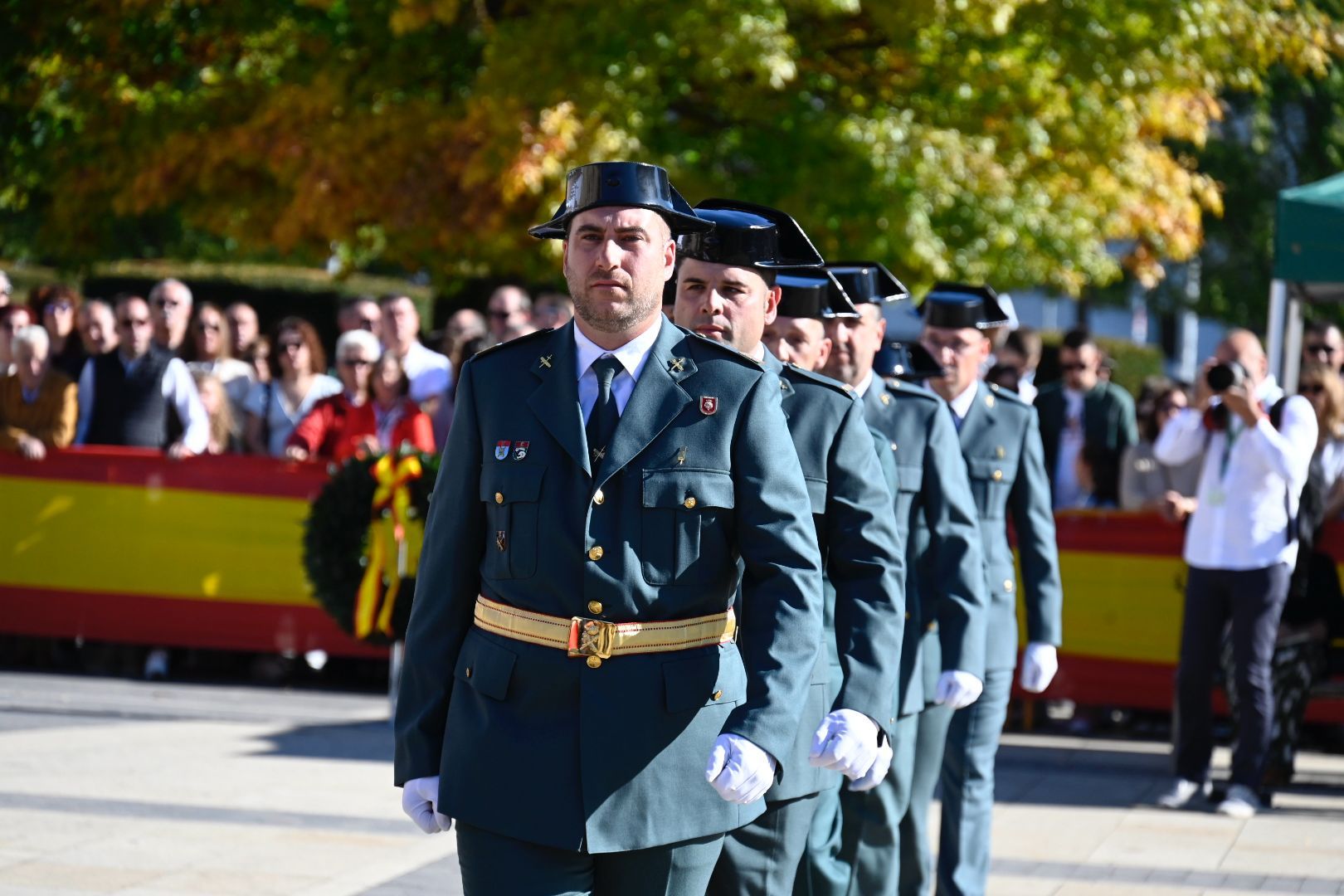 La Guardia Civil de León rinde honores a su patrona. | SAÚL ARÉN