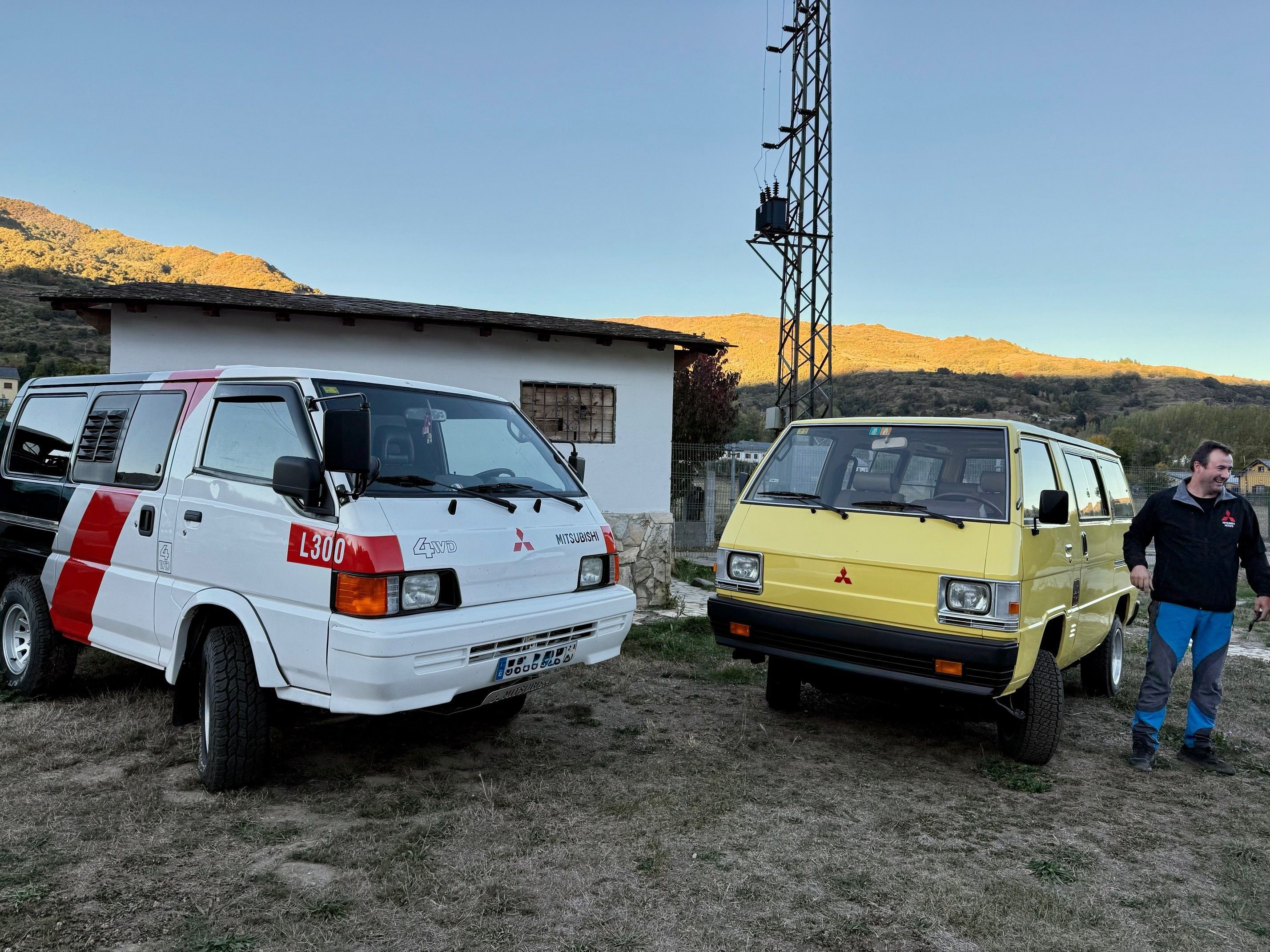 Algunas de mejores Camper Mitsubishi L300 y Sapcegear 4x4 se citaron este fin de semana en Villablino. | L.N.C.
