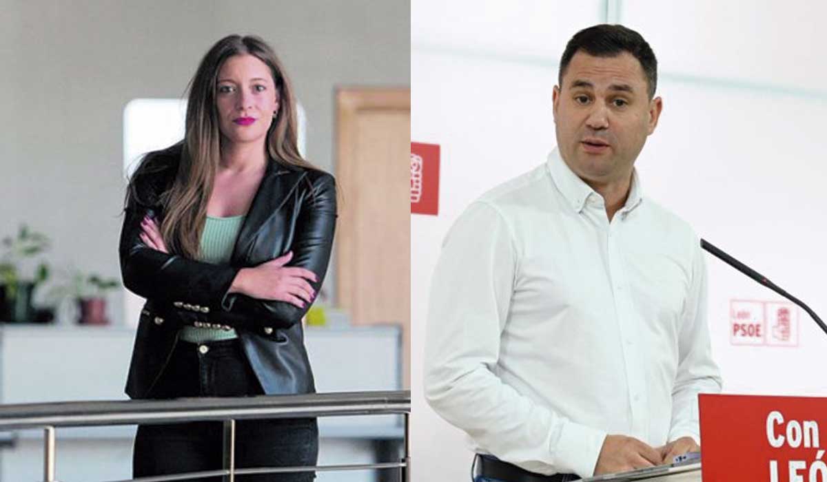 Ester Muñoz y Javier Alfonso Cendón. | SAÚL ARÉN