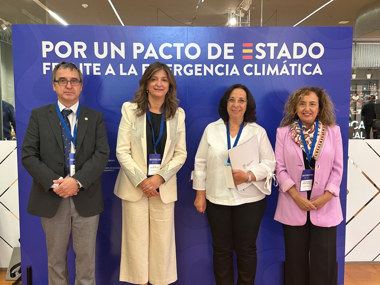 Santiago Gutiérrez, Nuria González, Leonor Calvo y Pilar Marqués. | L.N.C. Santiago Gutiérrez, Nuria González, Leonor Calvo y Pilar Marqués. | L.N.C.
