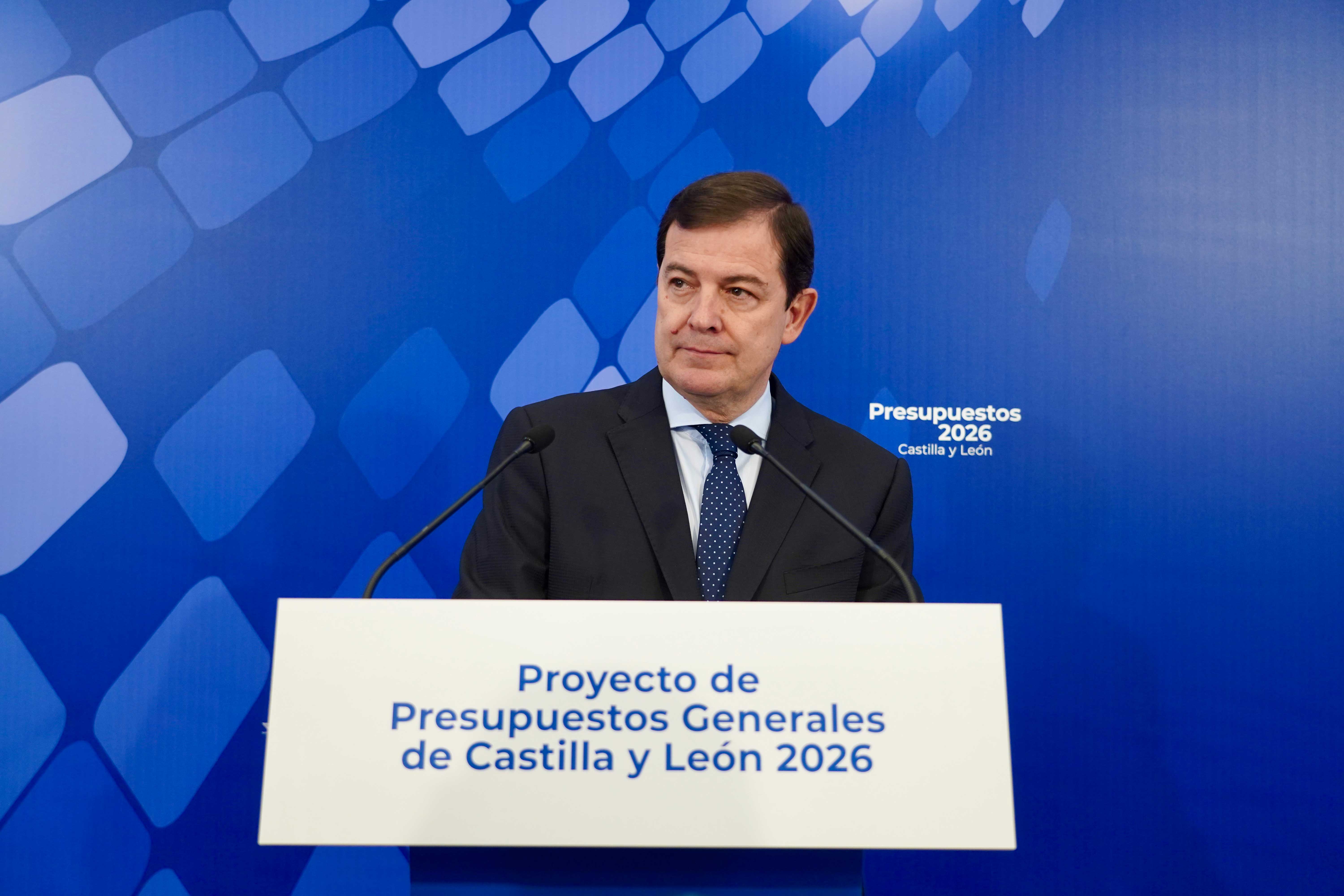  El presidente de la Junta de Castilla y León, Alfonso Fernández Mañueco. | LETICIA PÉREZ ( Ical)