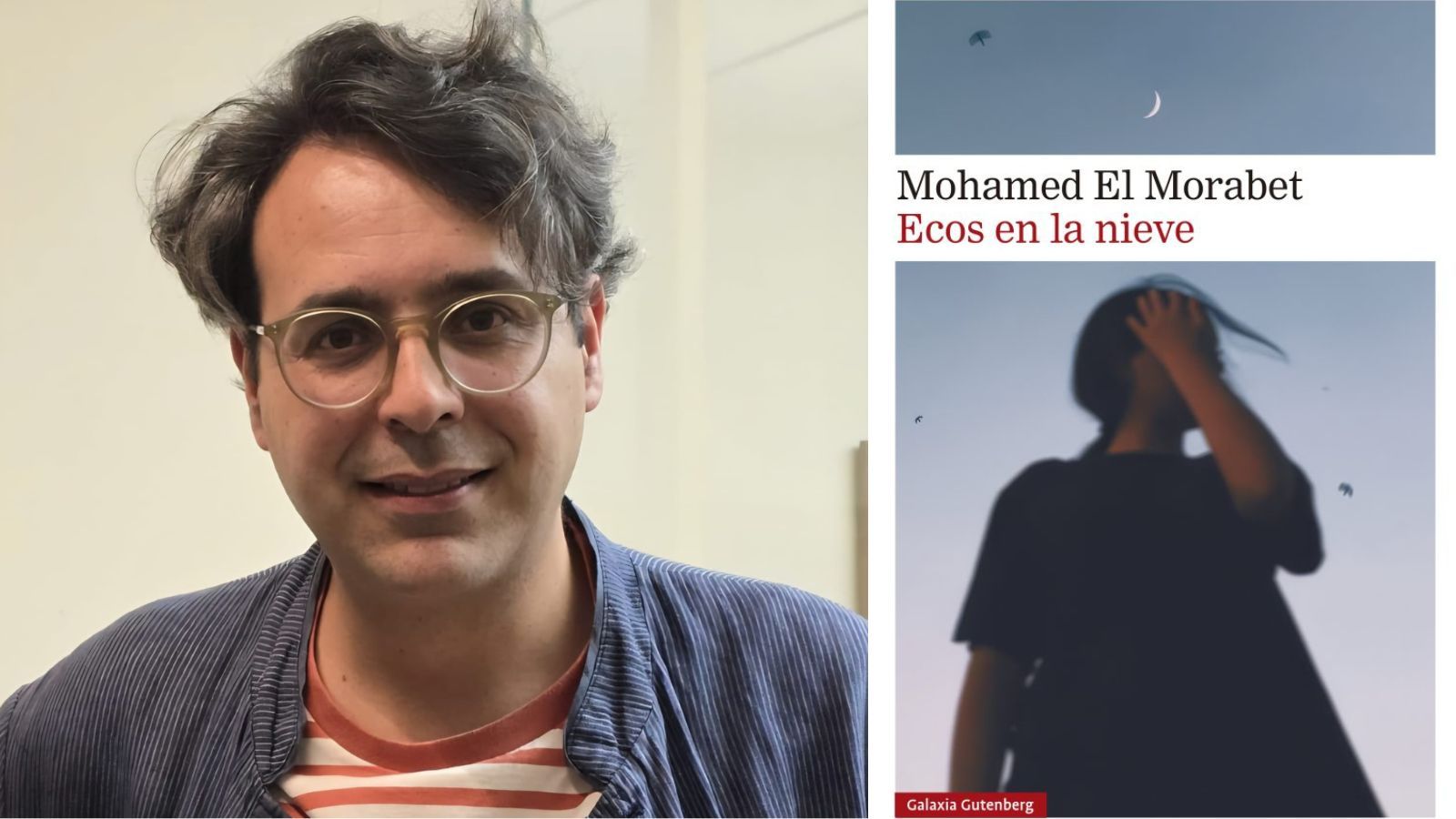 El escritor Mohamed El Morabet llega a León con 'Ecos en la nieve'.