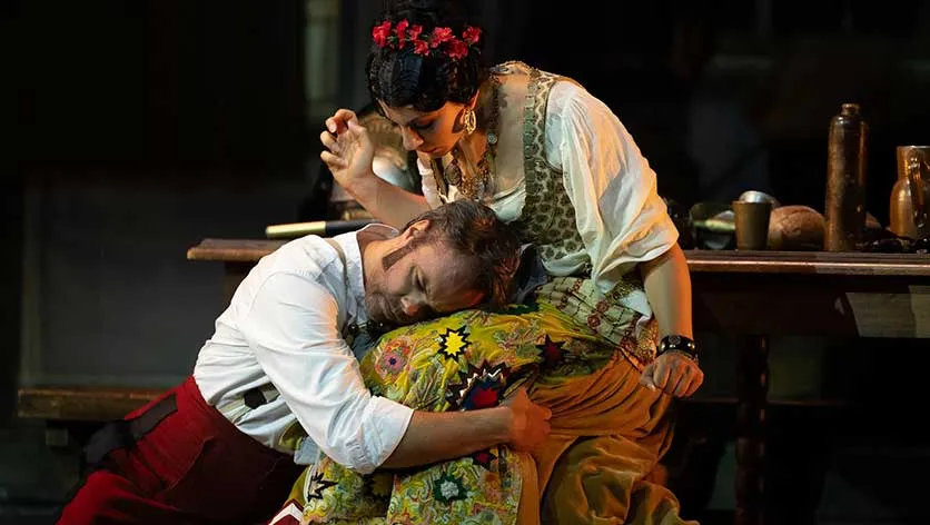 Una escena de la ópera 'Carmen' de Bizet que será retransmitida este jueves en los Cines Van Gogh de León.
