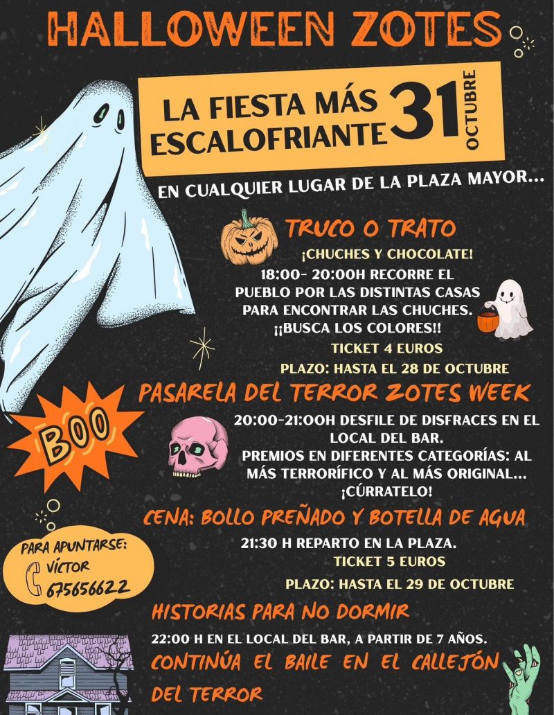 Cartel de la fiesta de Halloween. Cartel de la fiesta de Halloween.