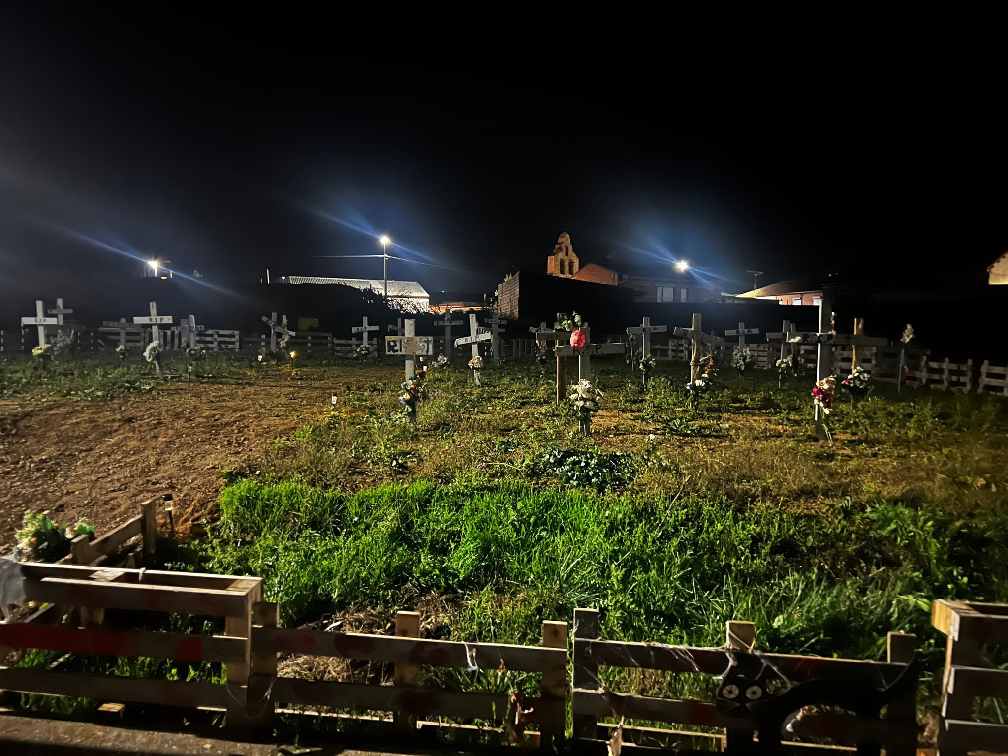 Zotes del Páramo volverá a esta sembrado por el terror la tarde y la noche del 31 de octubre. | L.N.C.