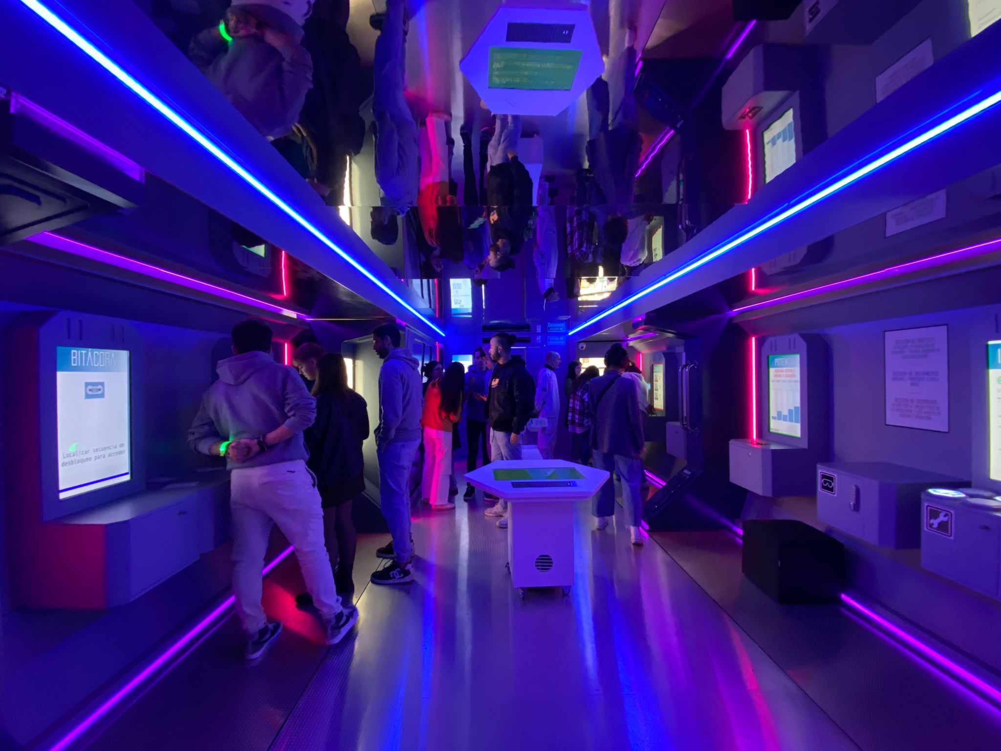 Interior del escape room del FINEXIT.