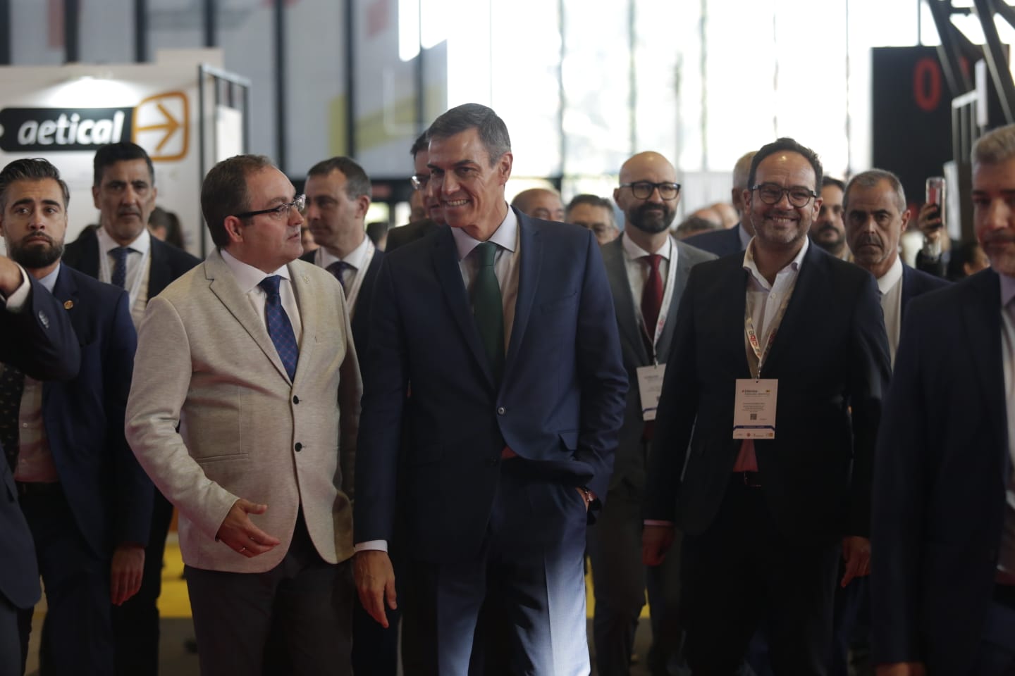 Pedro Sánchez visita León en la clausura del Enise (1)