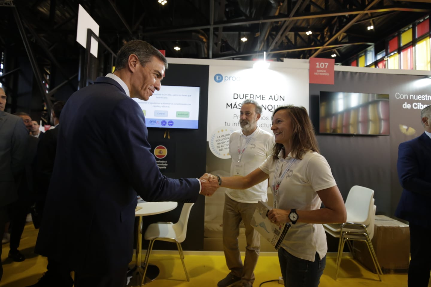 Pedro Sánchez visita León en la clausura del Enise (2)