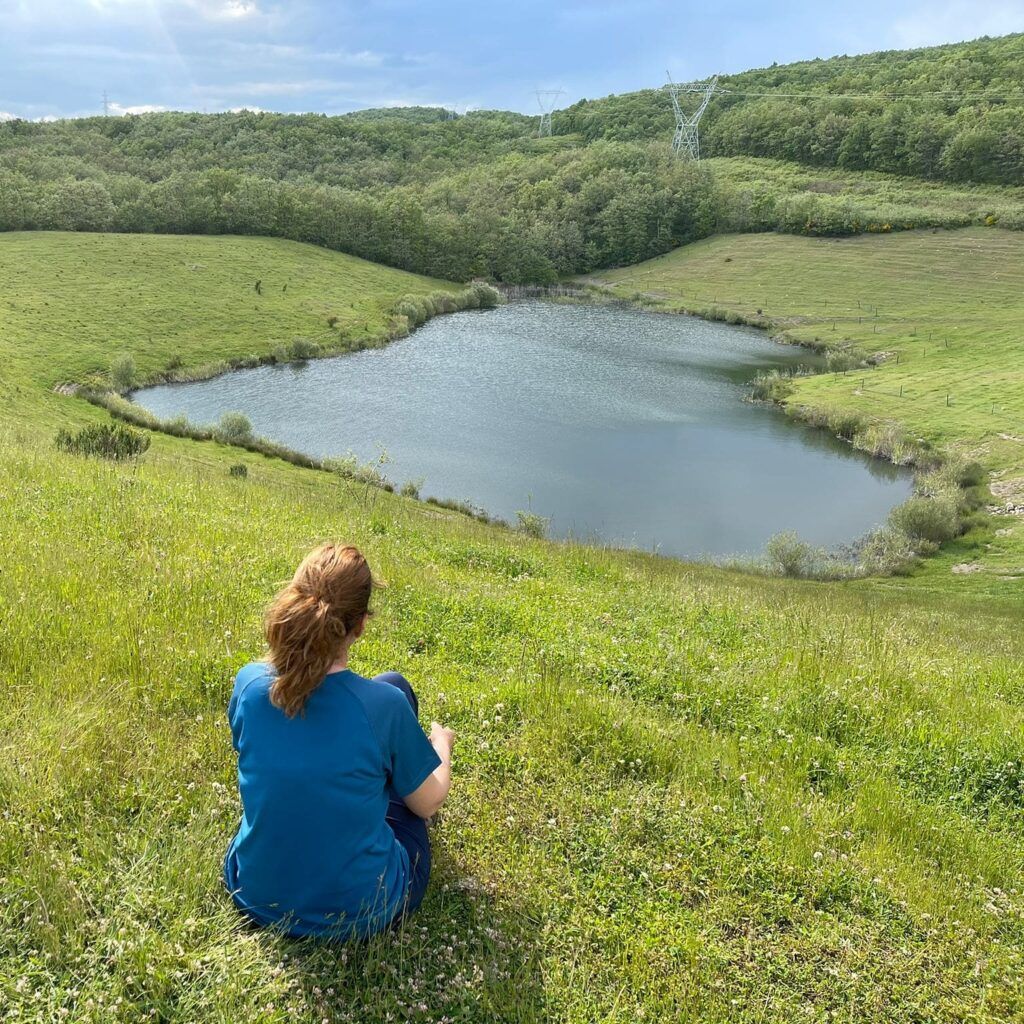 Laguna «corazón», en Muñeca, dentro de la ruta Doncellas del Hoyal. | AYTO. GUARDO