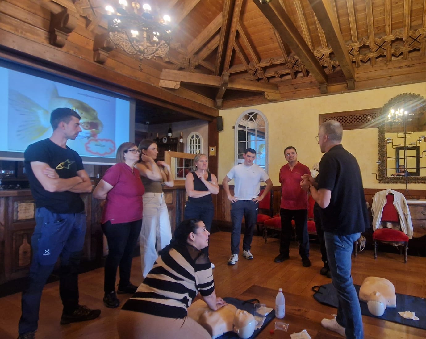 Curso en el Palacio de Canedo. 