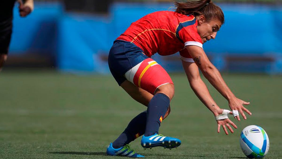 María Casado, durante un partido estos Juegos. | RIO María Casado, durante un partido estos Juegos. | RIO
