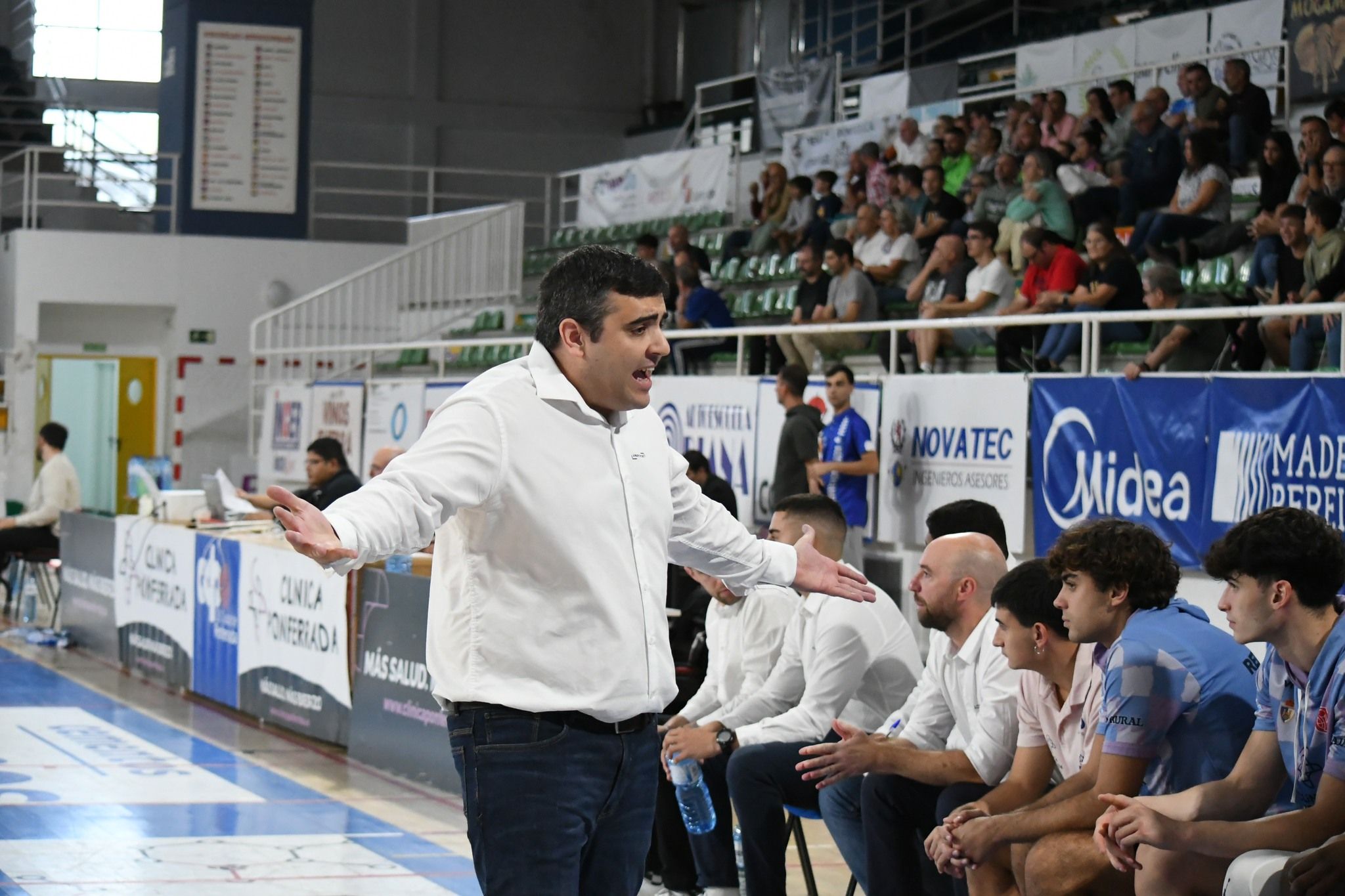 Oriol Pozo presentó a Bergens, pero confirmó que no jugará todavía ante Cáceres. CPSDP