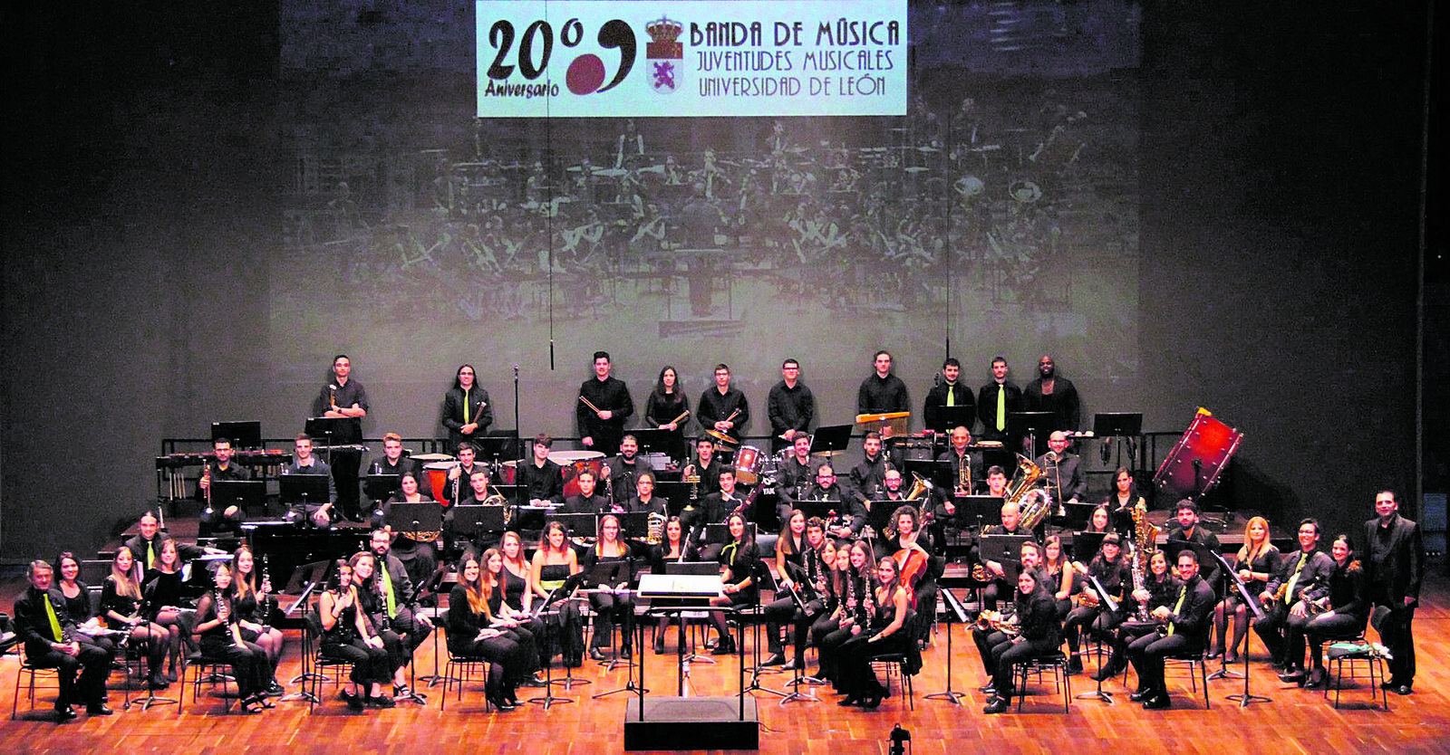 Imagen de archivo de la Banda Juventudes Musicales ULE.