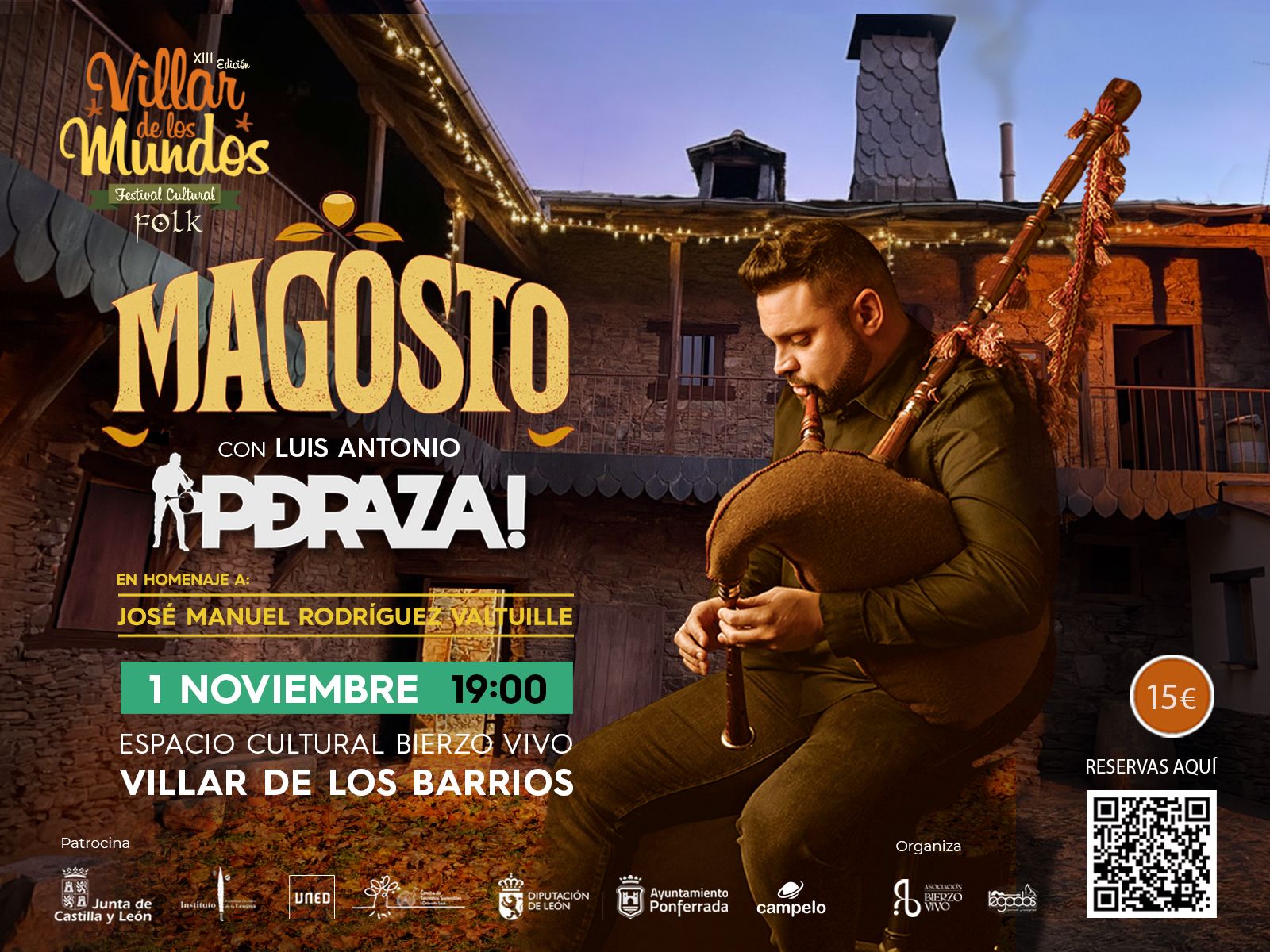 Cartel de la actividad. 