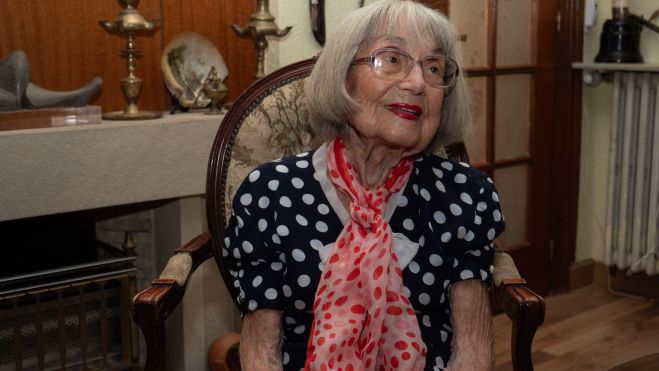 Belita Gracia en su casa.VICENTE GARCÍA Belita Gracia en su casa.VICENTE GARCÍA