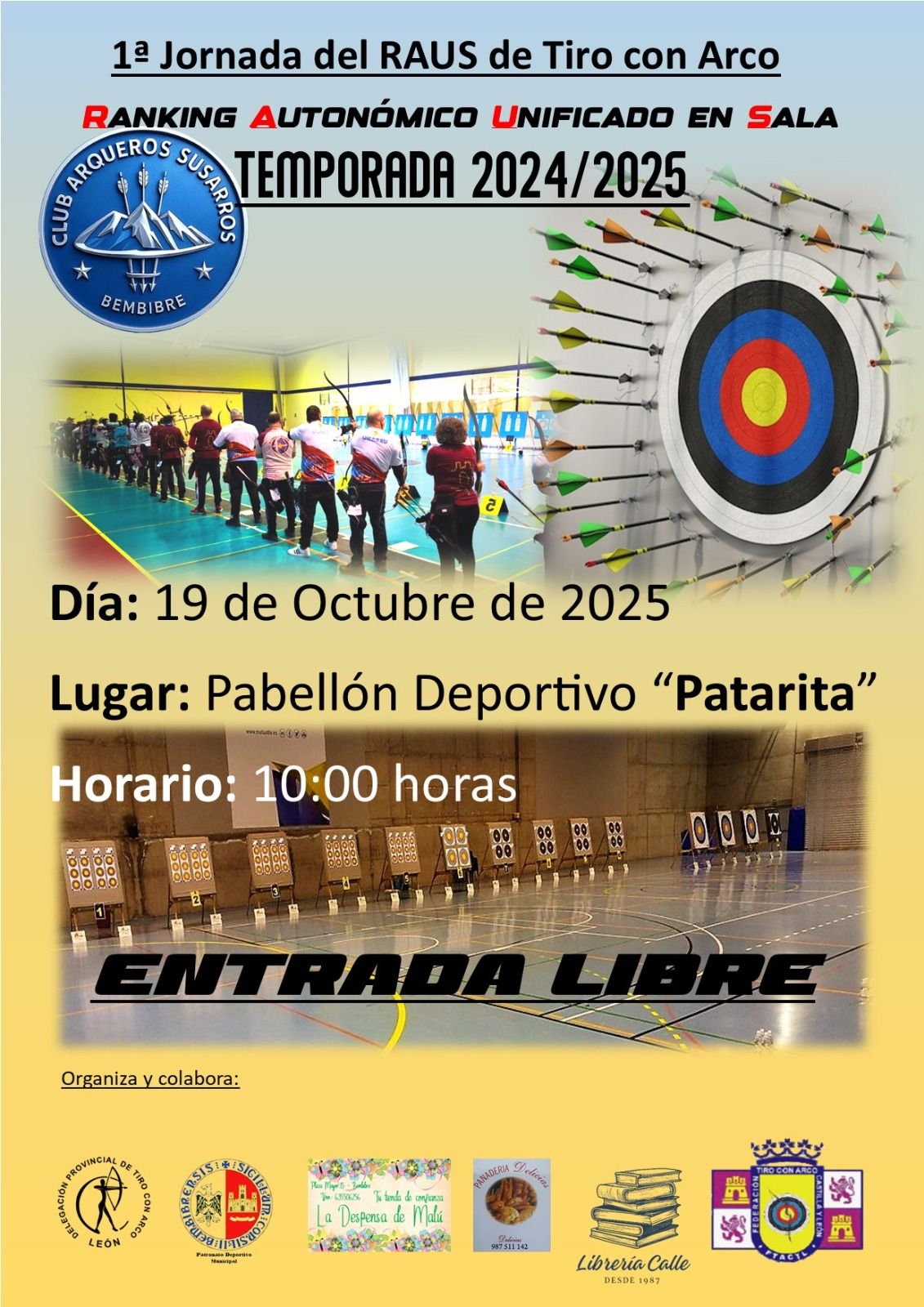 Cartel de la actividad.
