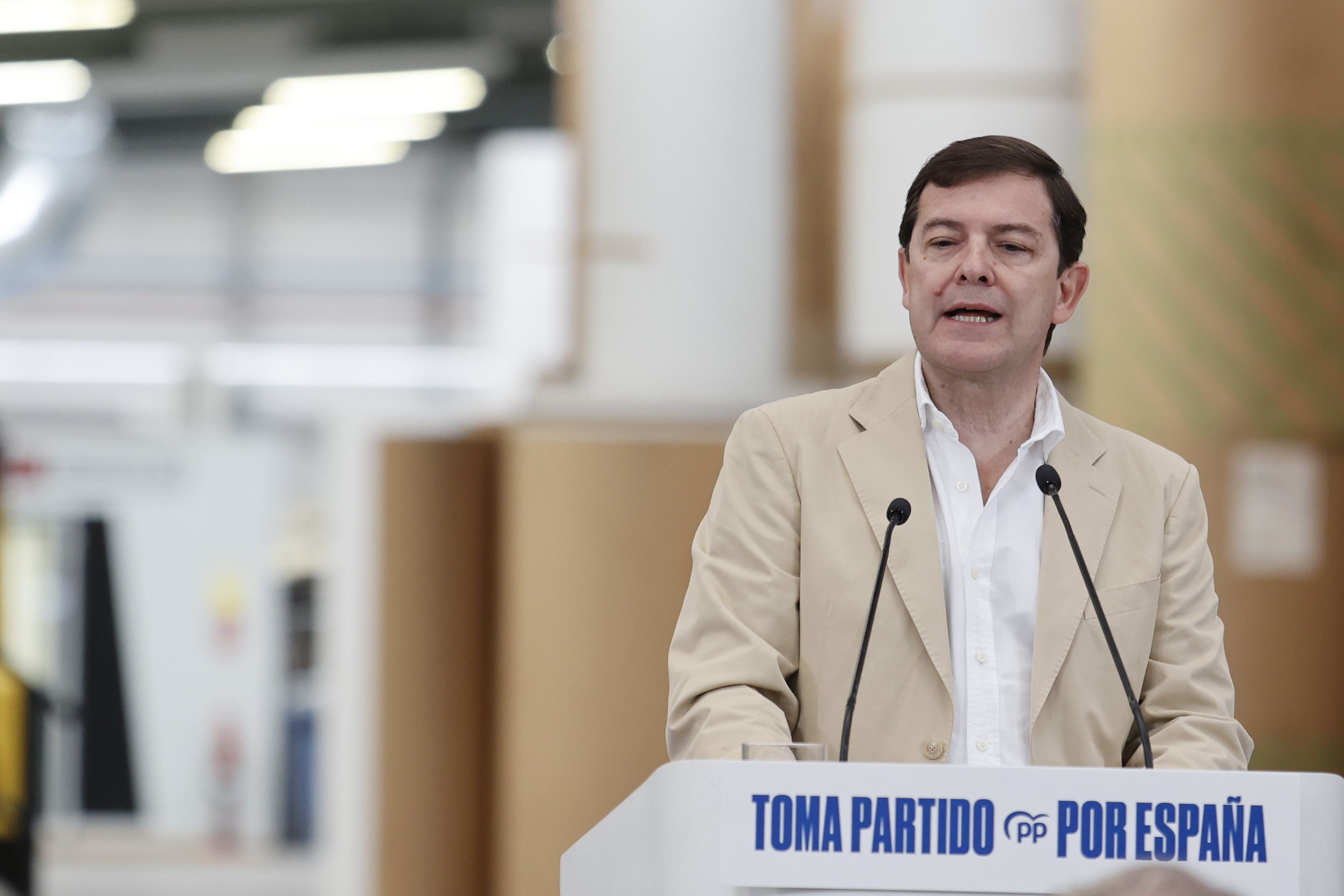 El presidente de la Junta y del PP de Castilla y León, Alfonso Fernández Mañueco, | CONCHA ORTEGA (Ical) El presidente de la Junta y del PP de Castilla y León, Alfonso Fernández Mañueco, | CONCHA ORTEGA (Ical)